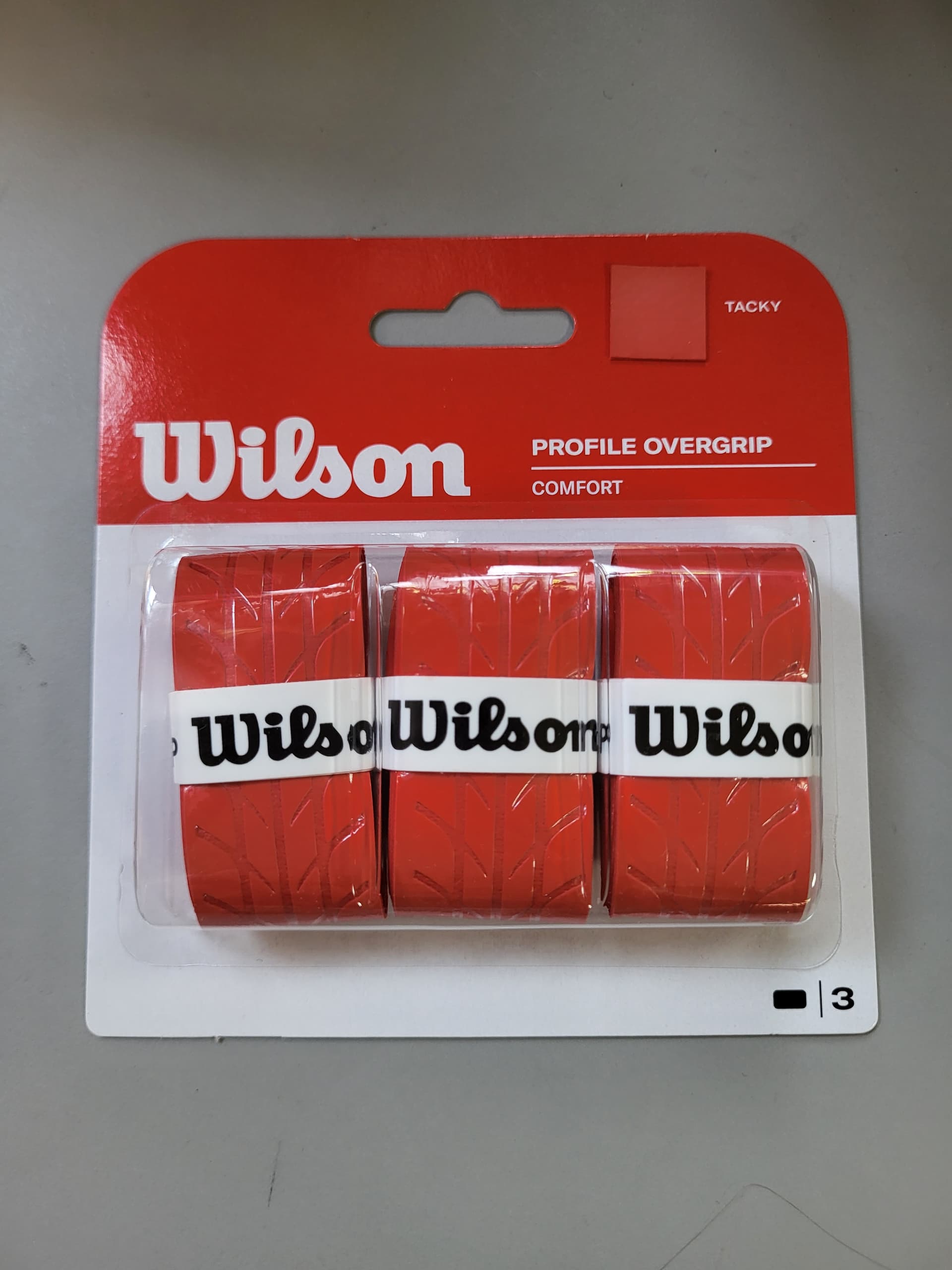 Обмотки Wilson Profile red 3 шт (wrz4025) - зображення 1