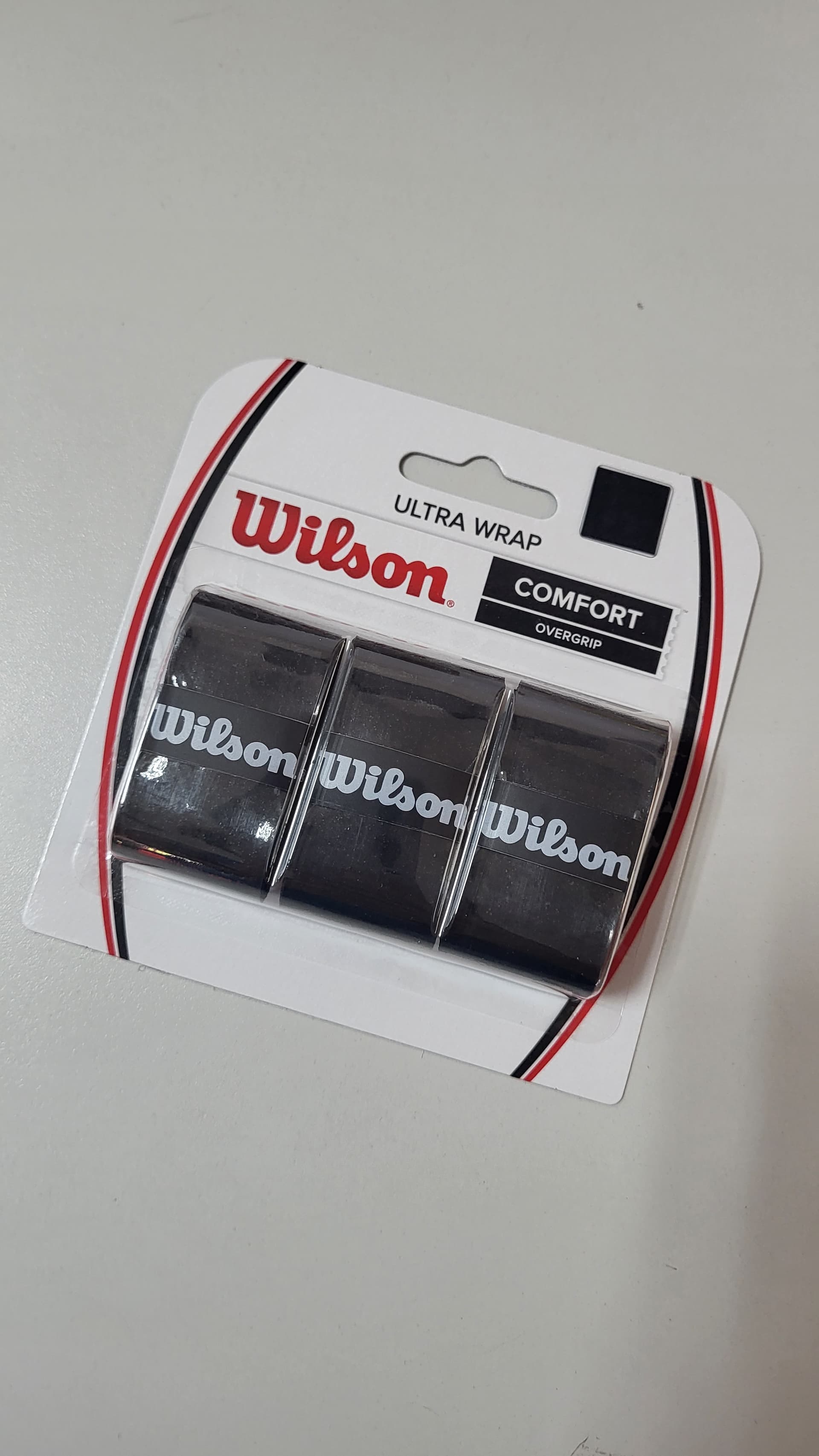 Обмотки Wilson Ultra overgrip black 3 шт (wrz403000) - зображення 1