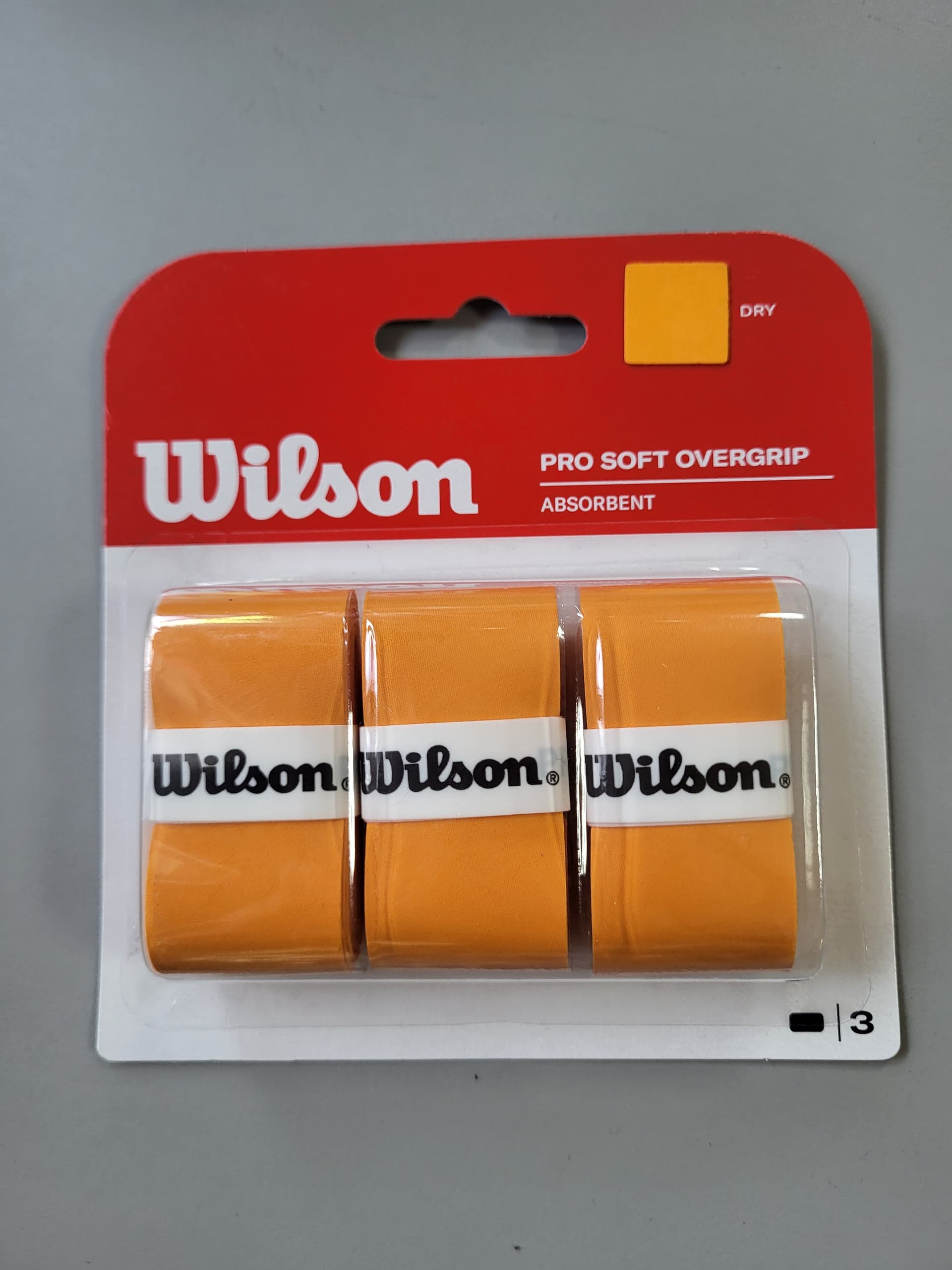 Обмотки Wilson Pro Soft gold 3 шт (wrz4040) - зображення 1