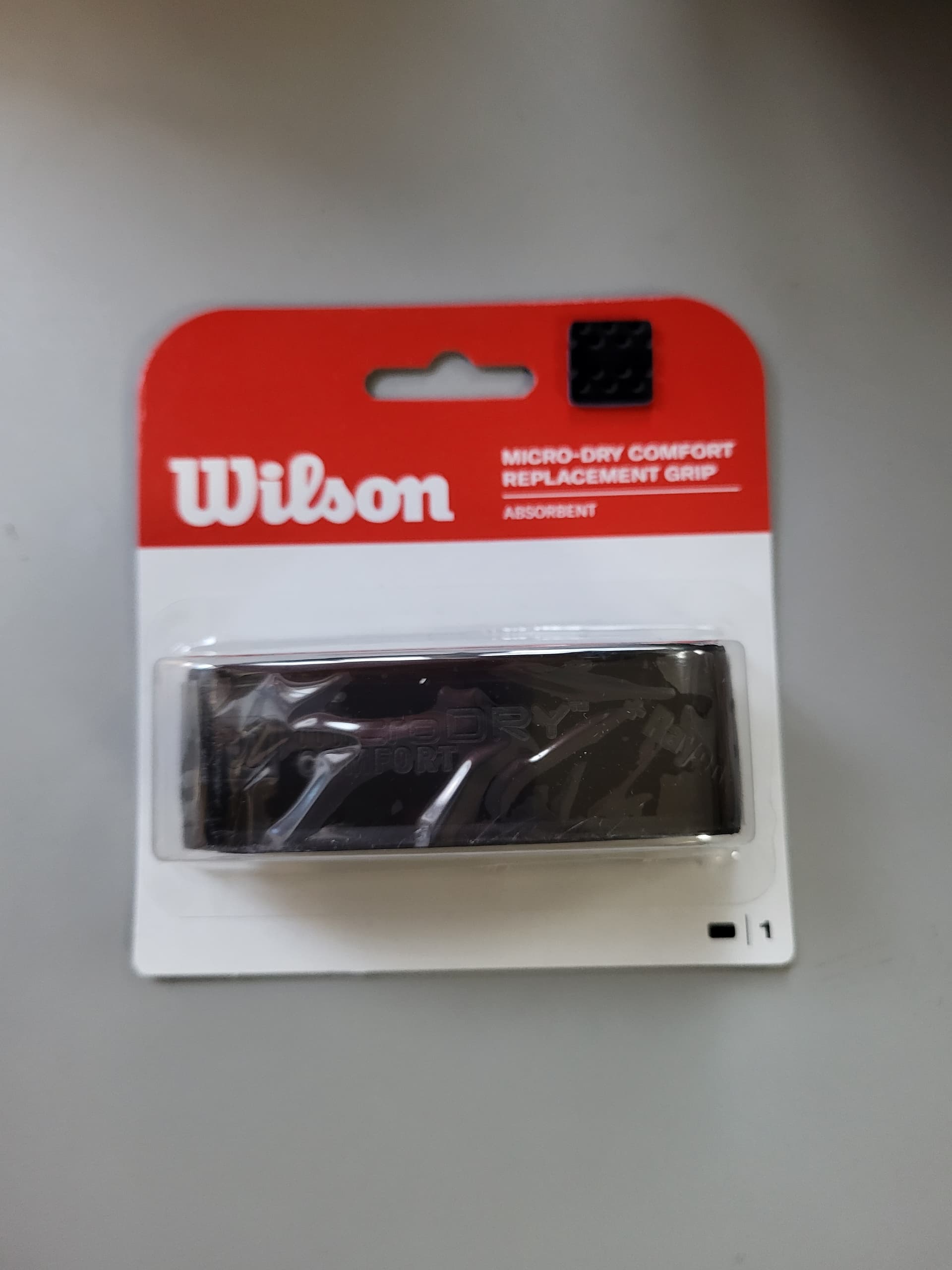 Ручка Wilson Micro-dry comfort black (wrz4211) - зображення 1