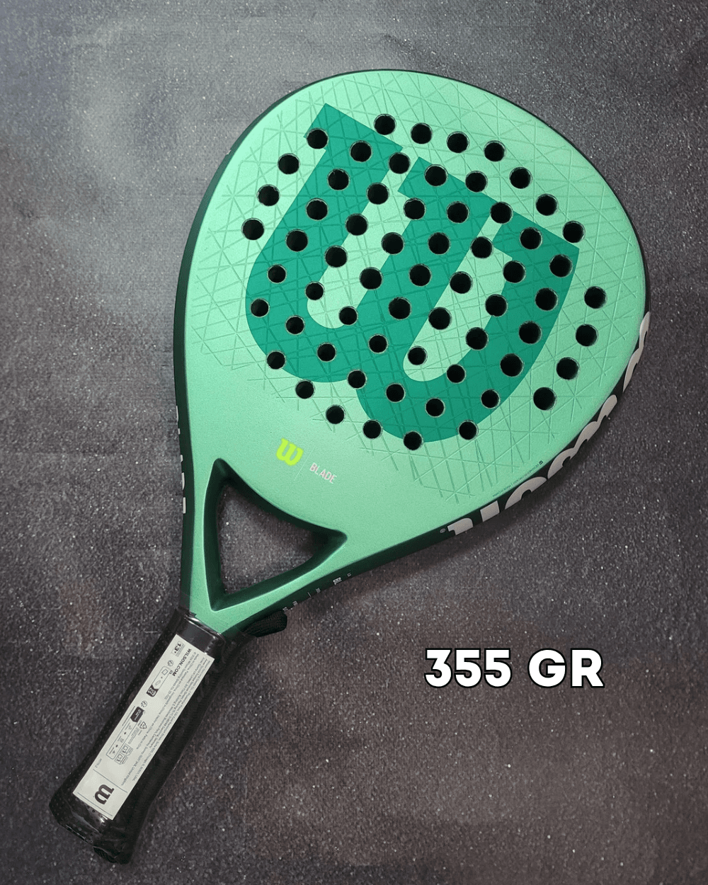 Ракетка падел Wilson Blade LS v3 padel 355 gr (wr167111) - зображення 1