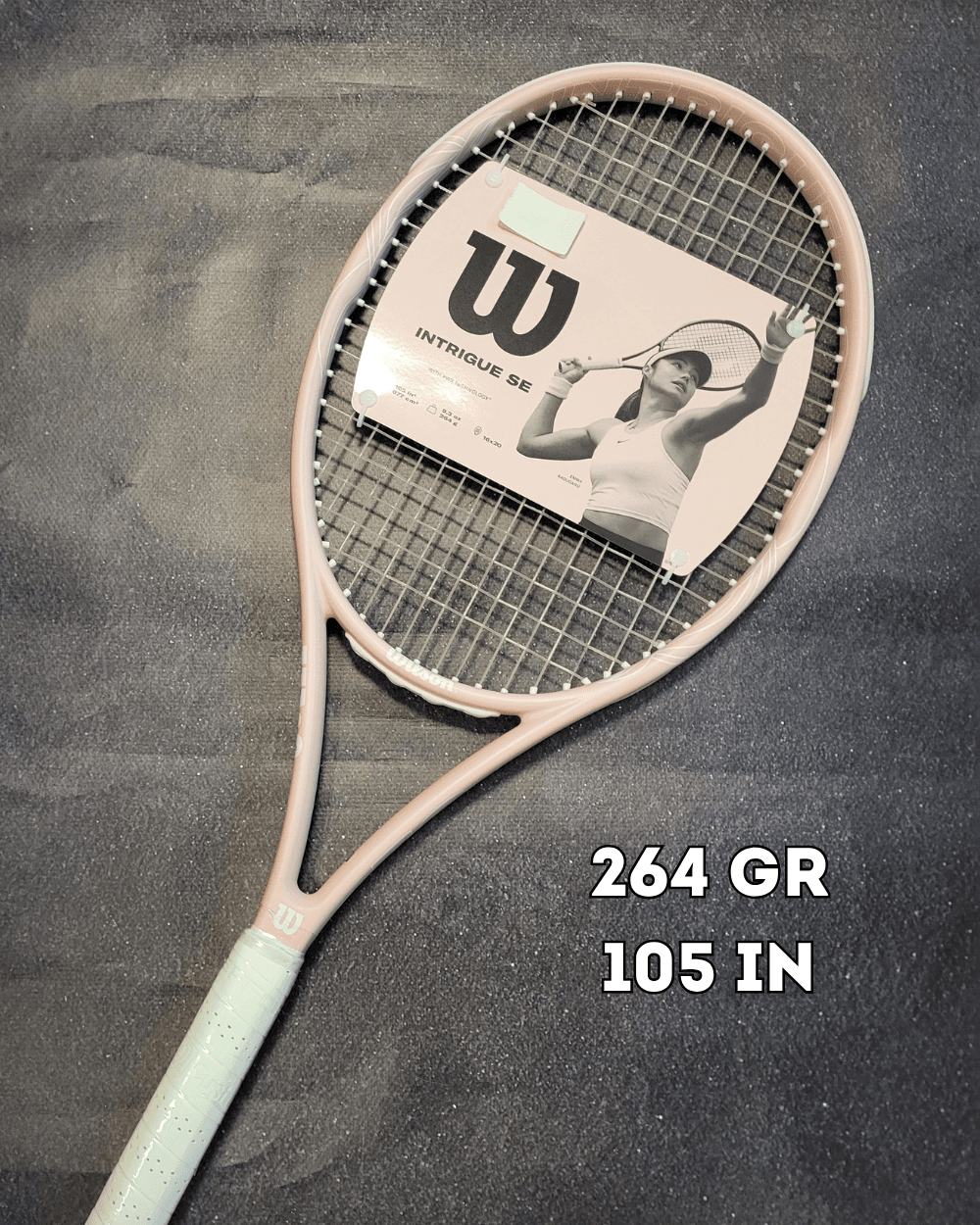Ракетка теніс Wilson Intrigue SE pink 264 gr (WR169410)