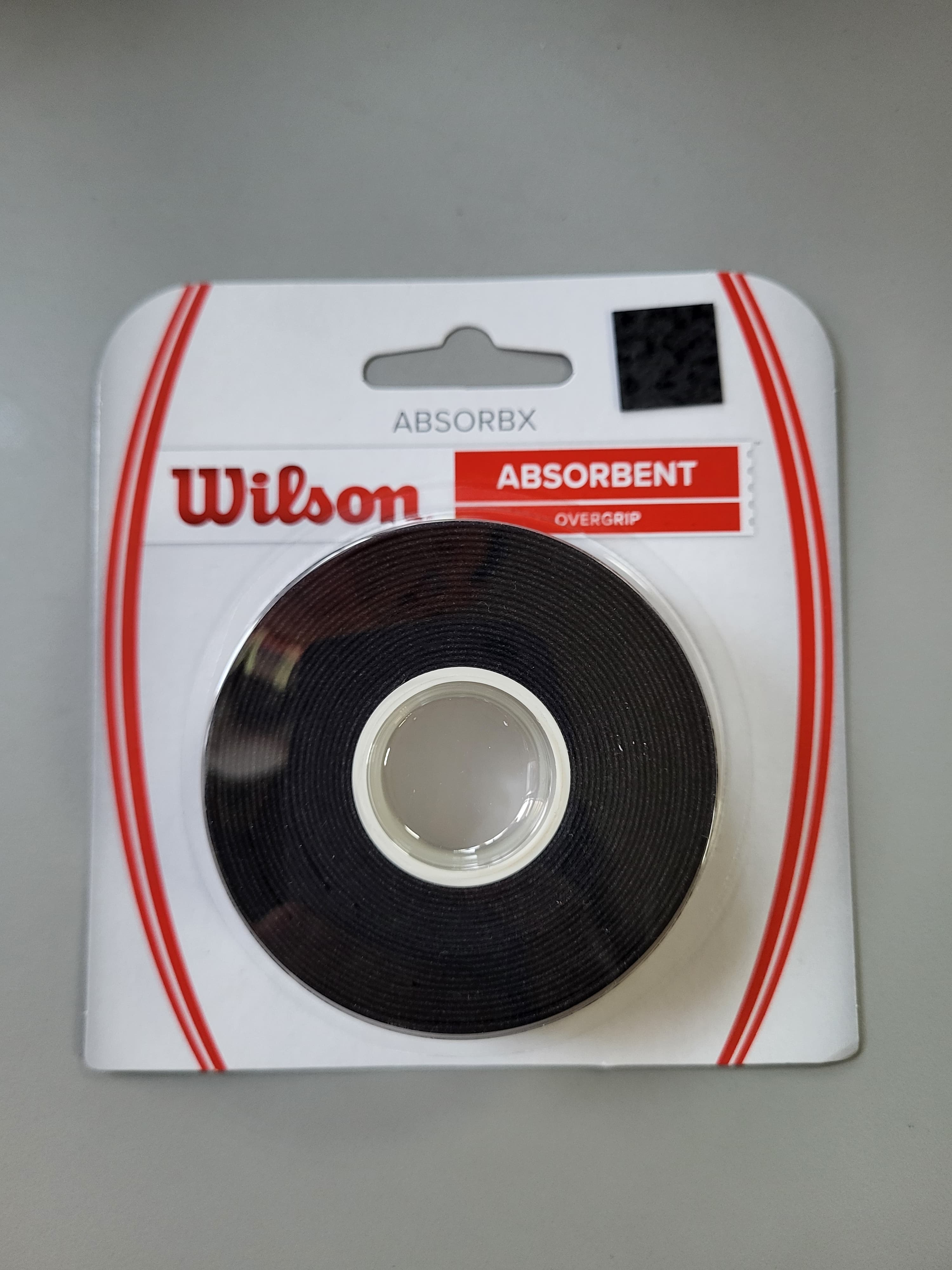 Обмотки Wilson AbsorbX overgrip black 3 шт (WR8446502001)
