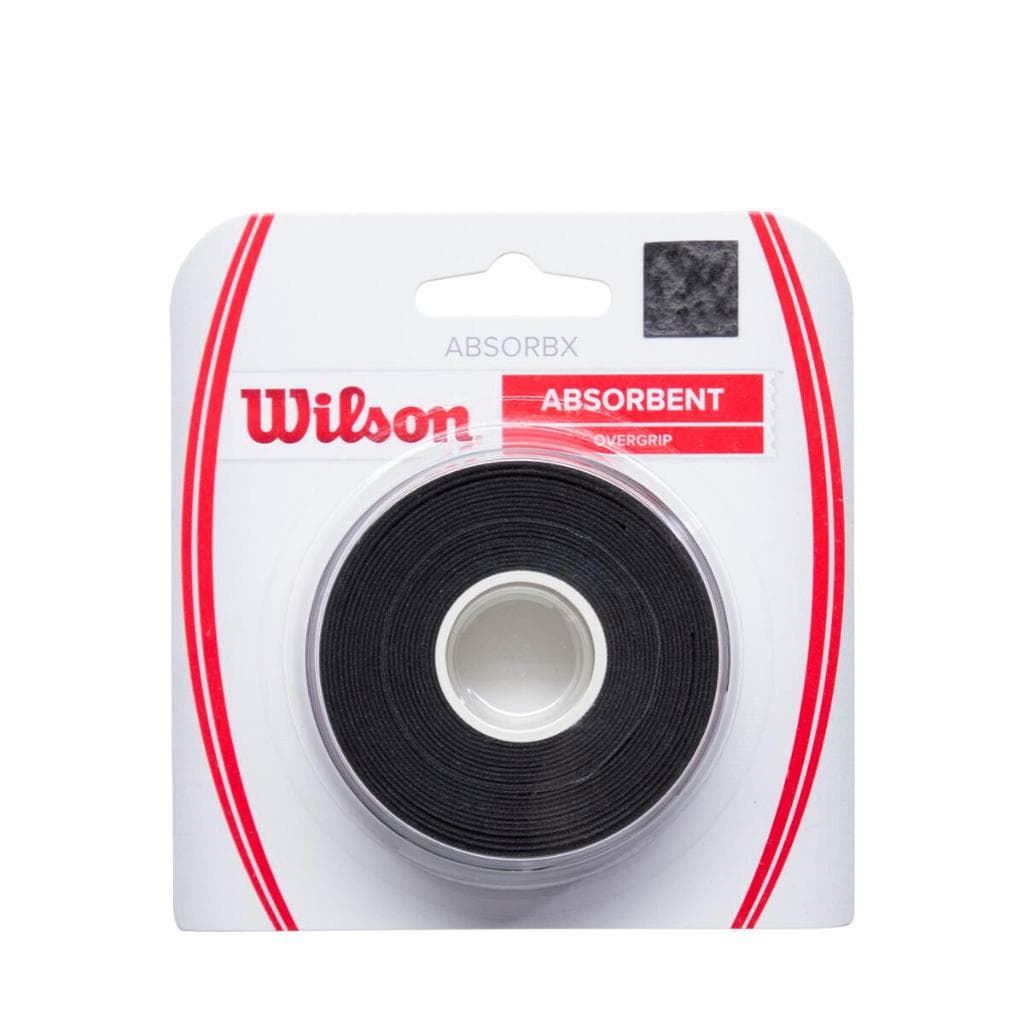 Обмотки Wilson AbsorbX overgrip black 3 шт (WR8446502001) - зображення 1