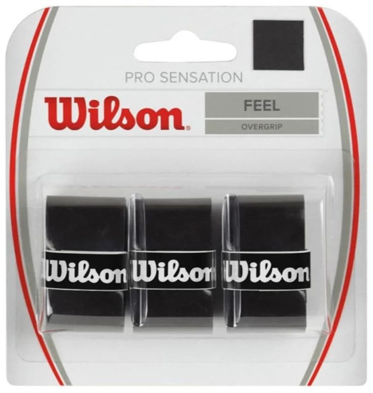 Обмотки Wilson Pro overgrip sensation black 3 шт (wrz4010) - зображення 1