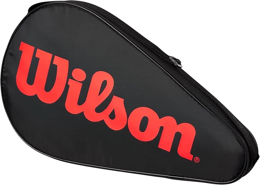 Чохол на 1 ракетку падел Wilson Padel Cover black/infrared (WR8904301001) - зображення 1
