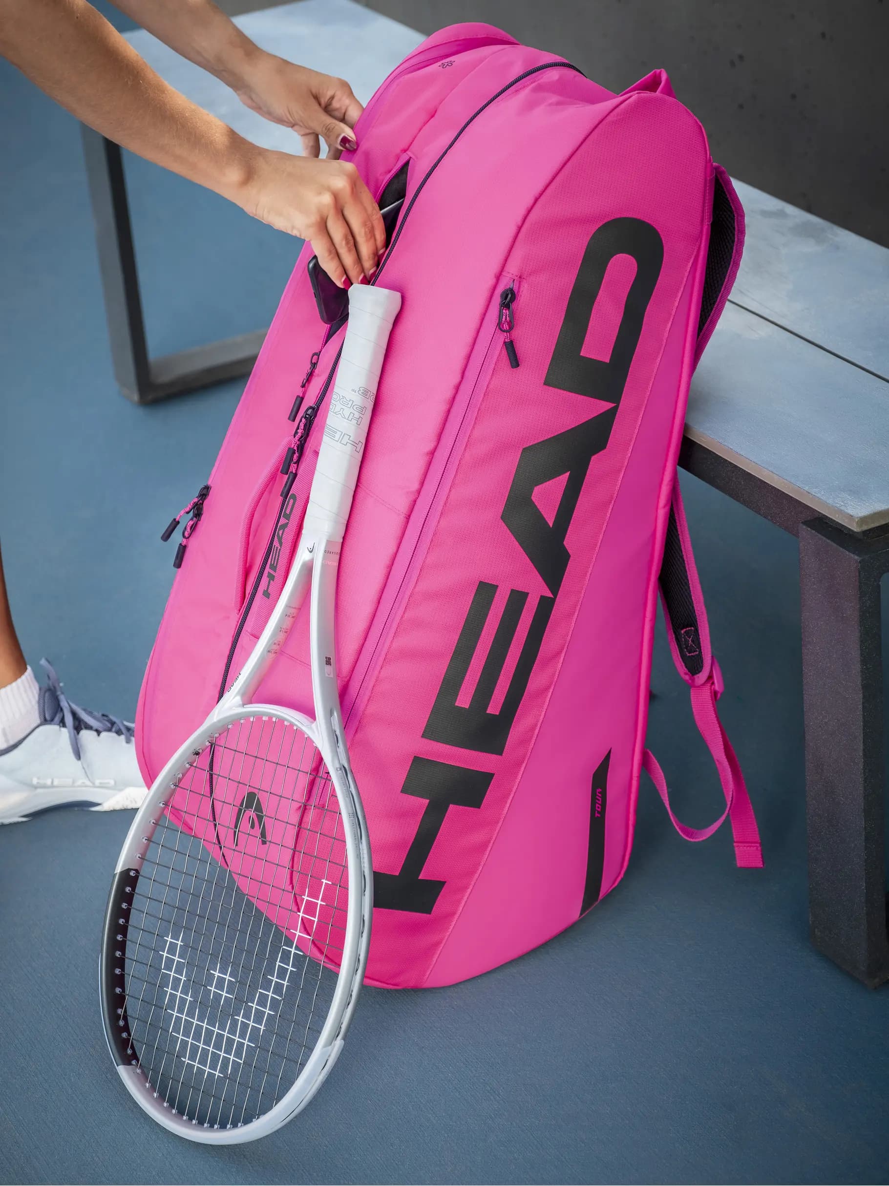Чохол на 9 ракеток Head Tour Racquet bag L pink (260416)