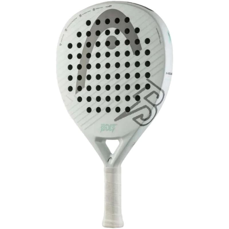 Ракетка падел Head Bolt white/grey 365 gr 2026 year (226216) - зображення 1