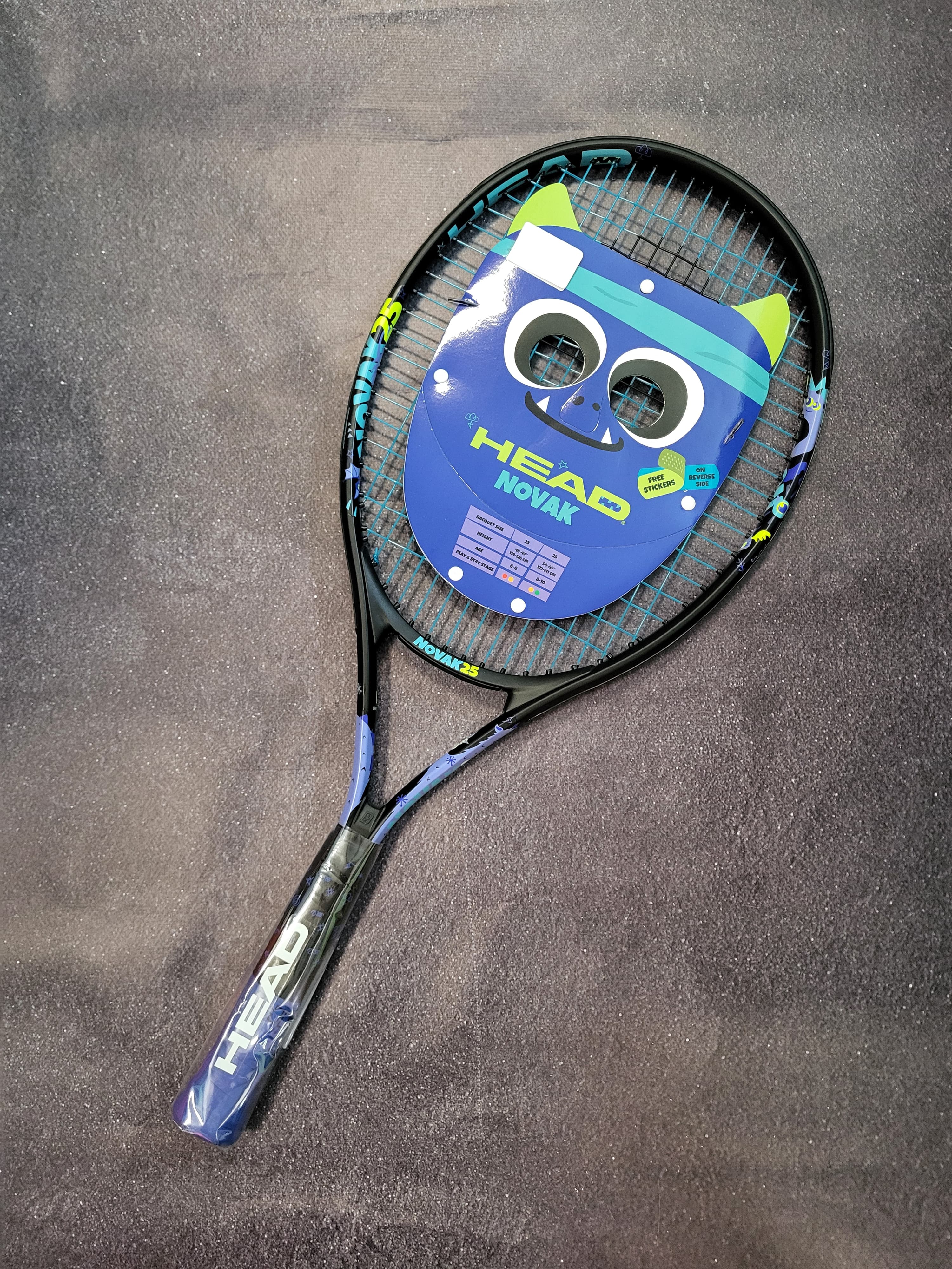 Ракетка дитяча Head Novak 25" 2024 year 240 gr (235004)
