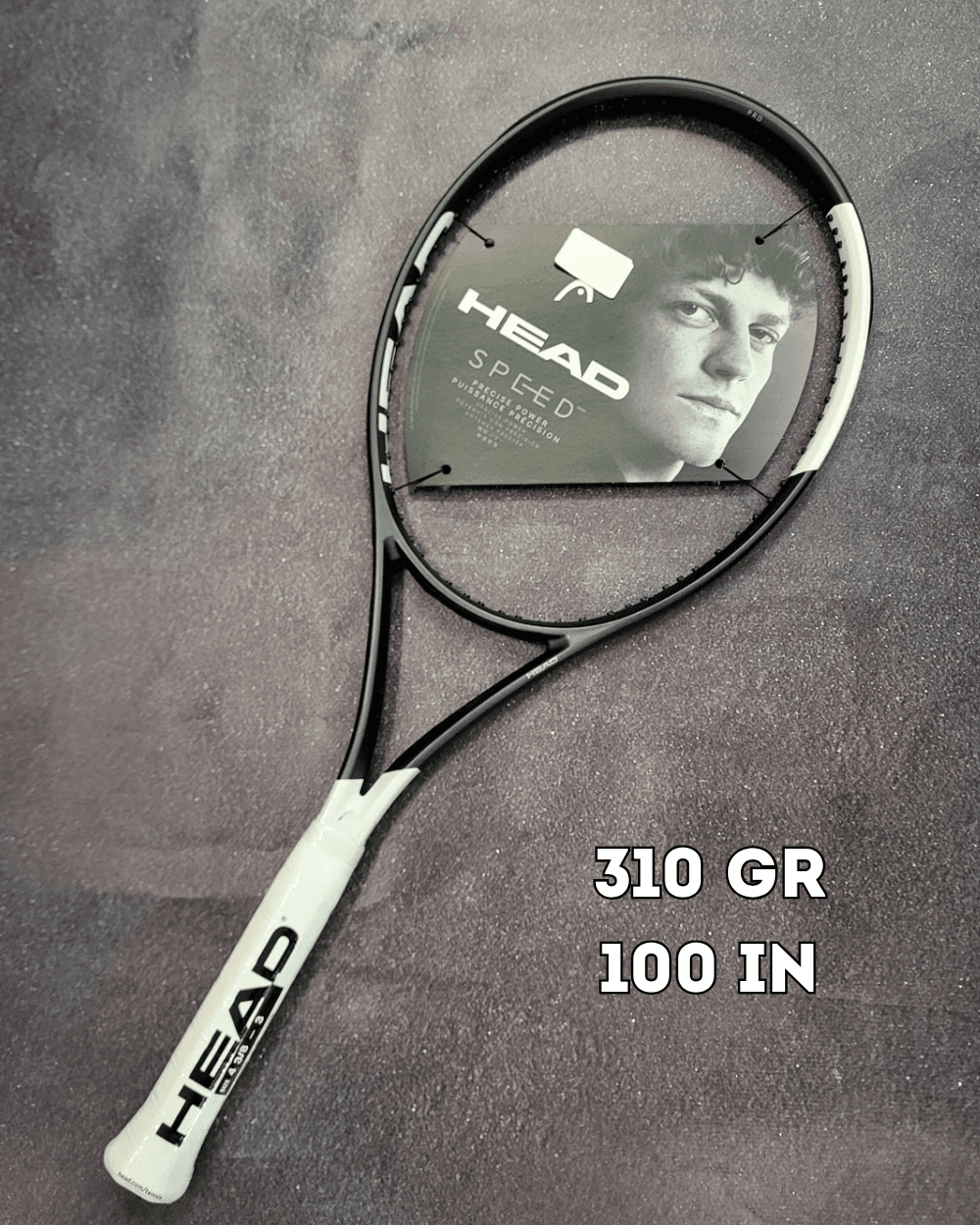 Ракетка теніс Head Speed Pro 2026 year 310 gr натяжка уподарунок (232006) - зображення 1