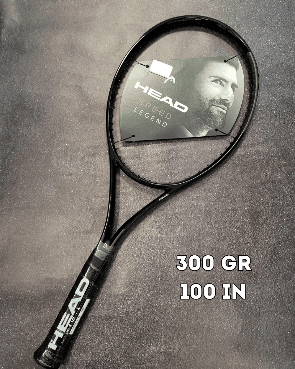 Ракетка теніс Head Speed MP Legend 2025 year 300 gr натяжка у подарунок (232076) - зображення 1