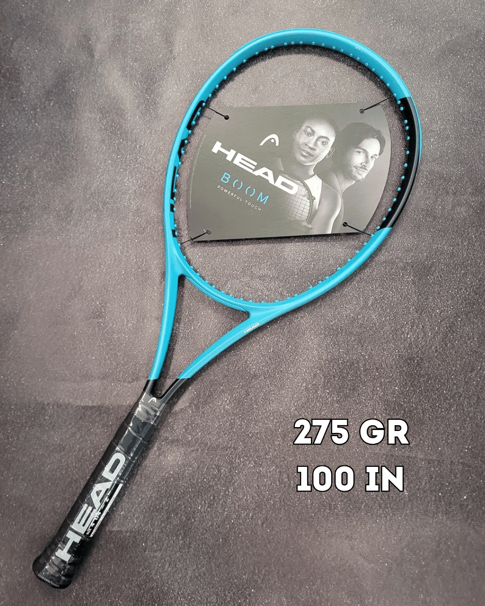 Ракетка теніс Head Boom MP L blue 2026 year 275 gr натяжка у подарунок (232226) - зображення 1