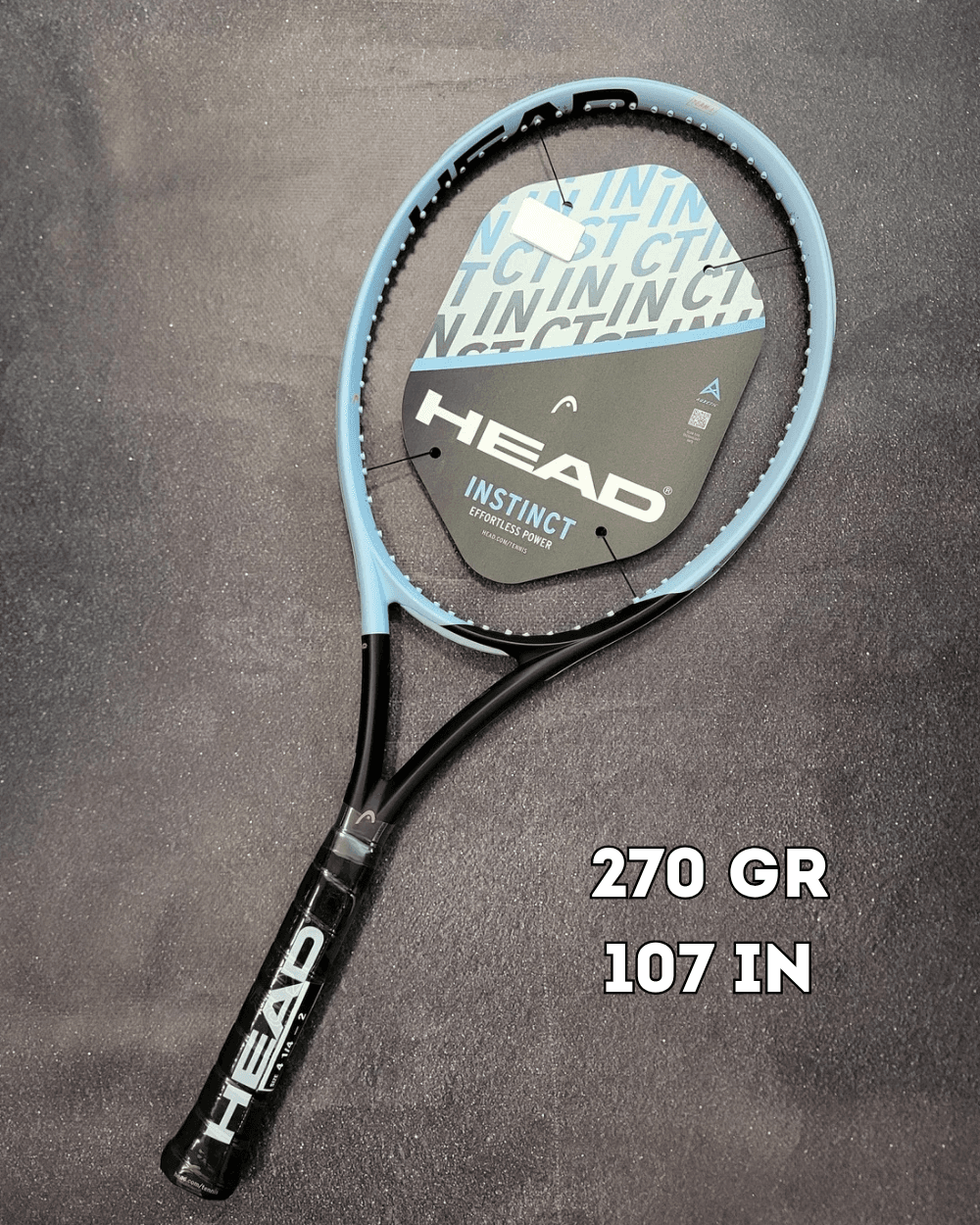 Ракетка теніс Head Instinct Team L 2025 year 270 gr Натяжка у подарунок (232025) - зображення 1