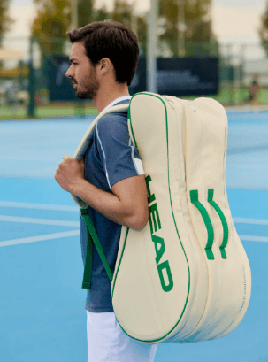 Чохол на 9 ракеток Head Arthur Ashe Racquet bag L whge (262055) - зображення 1