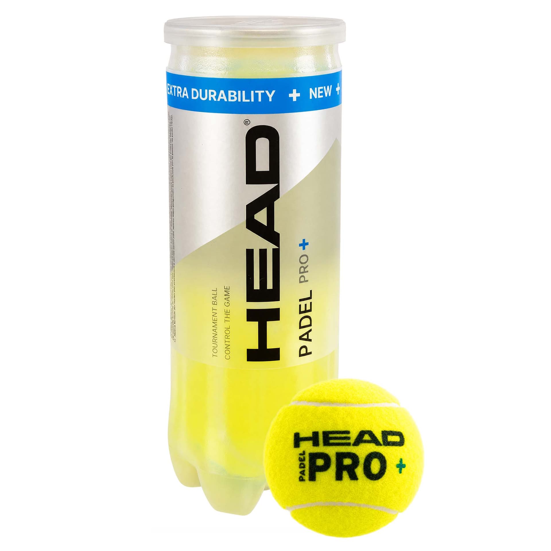 М'ячі падел Head Padel Pro + 3 м'яча - зображення 1