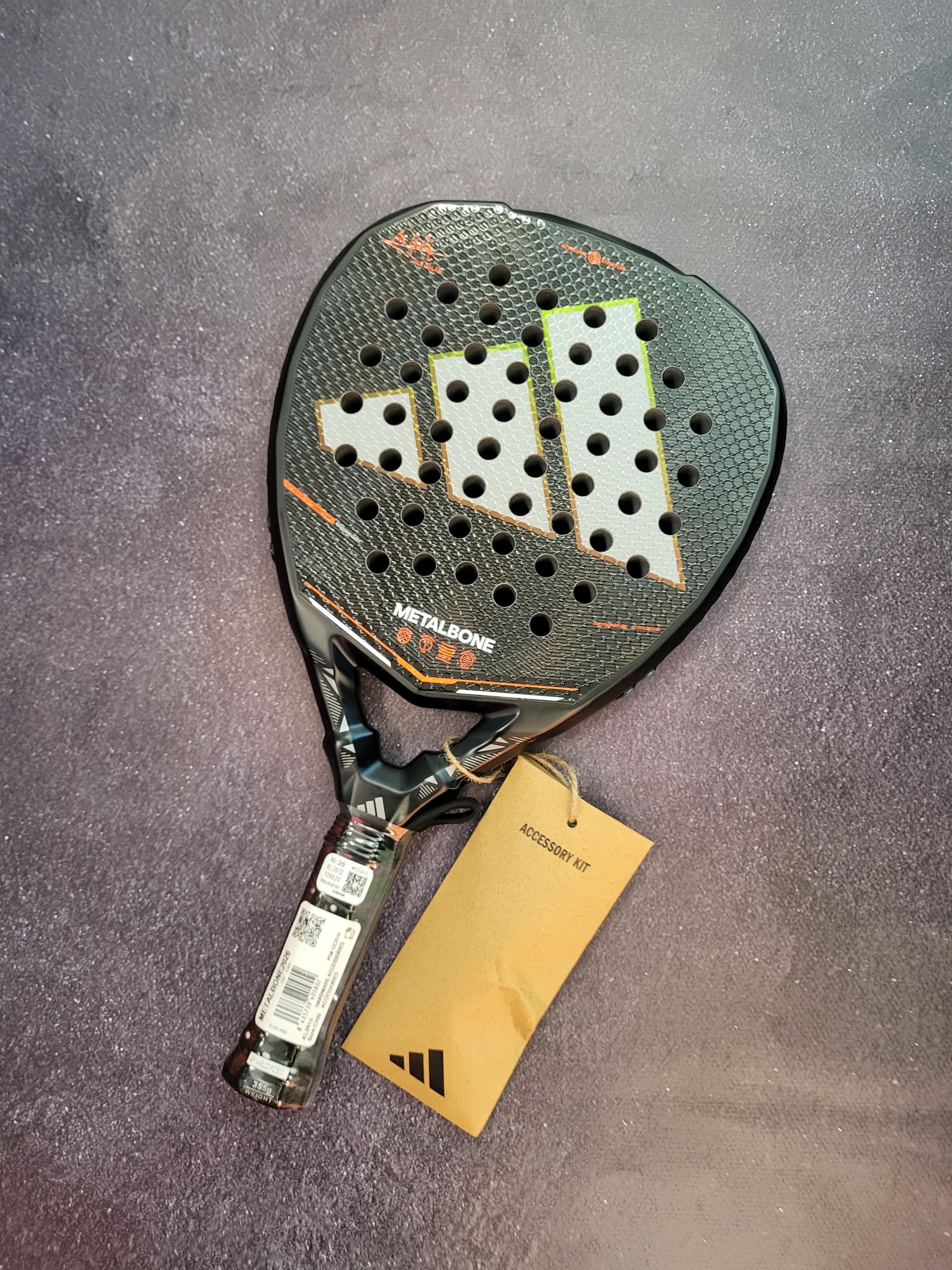 Ракетка падел Adidas Metabone 2026 Ale Galan 345-360 gr (KL2612) - зображення 1