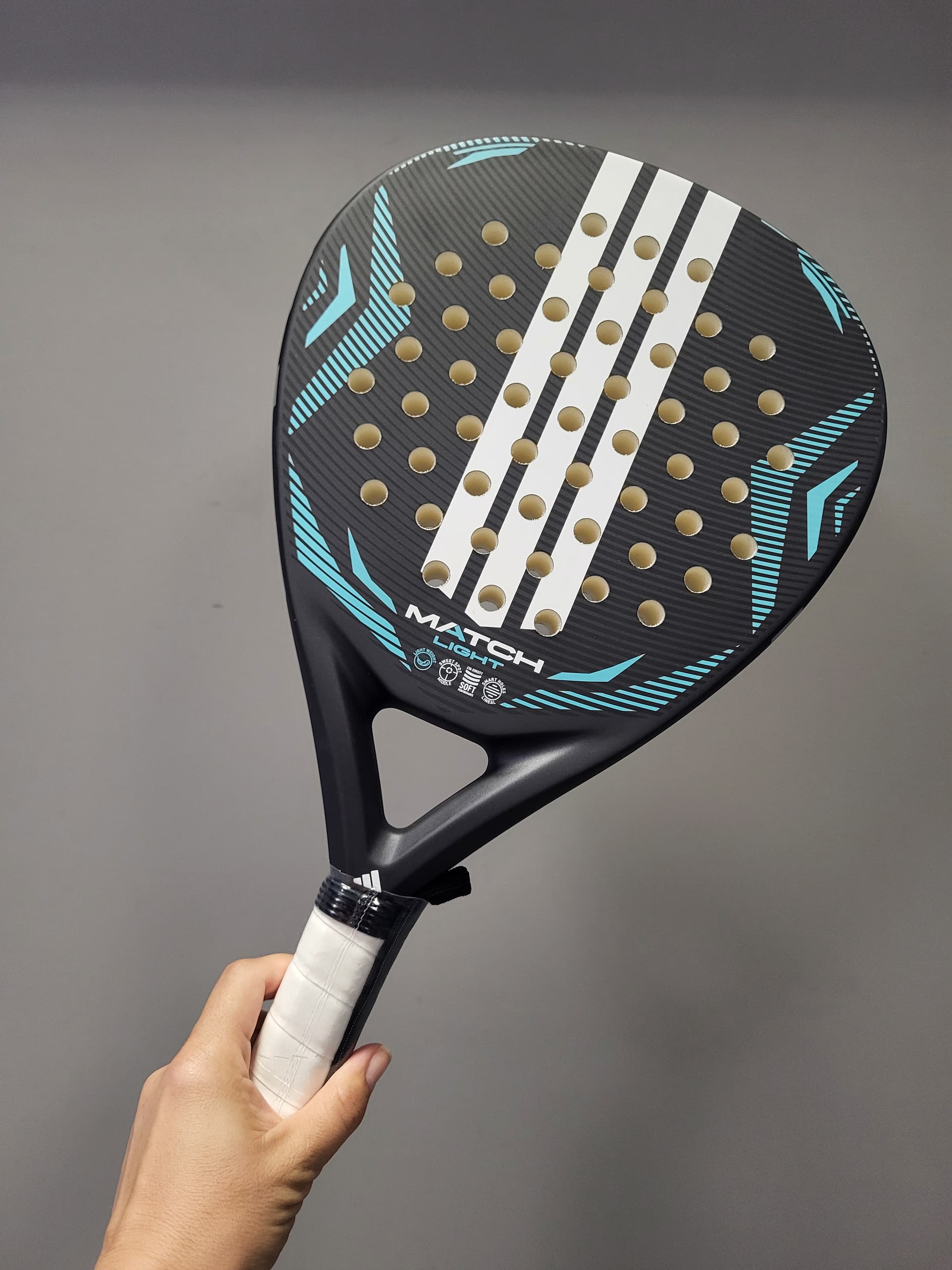 Ракетка падел Adidas Match light 350 gr 2026 (KL2634) - зображення 1
