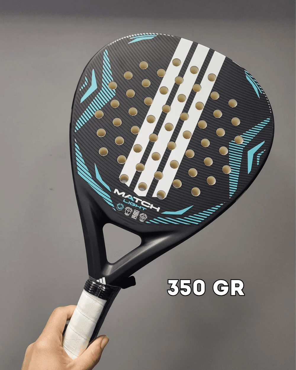 Ракетка падел Adidas Match light 350 gr 2026 (KL2634)