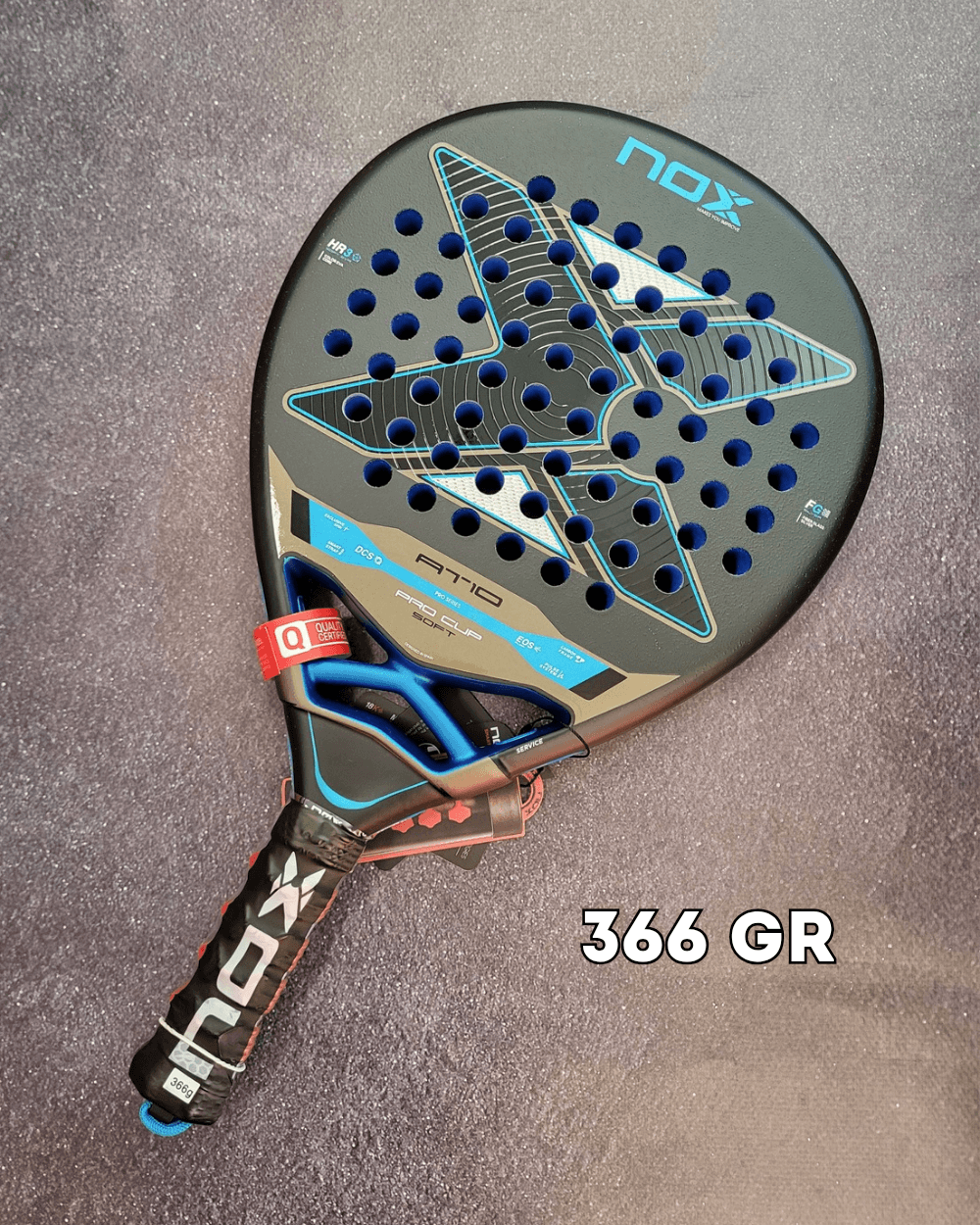Ракетка падел Nox AT10 pro Cup Soft 366 gr 2026