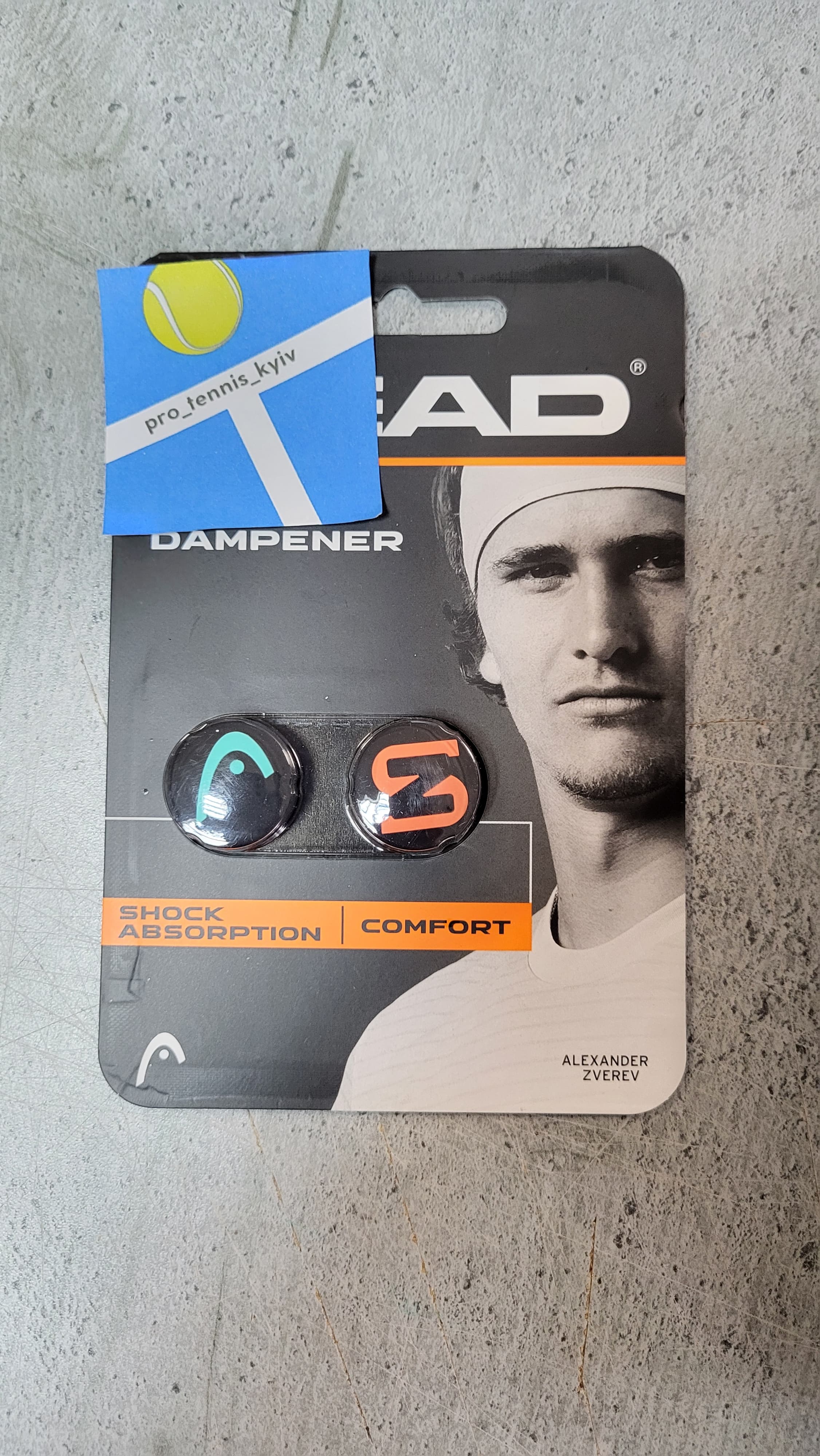 Віброгасники 2 шт Head Zverev damp
