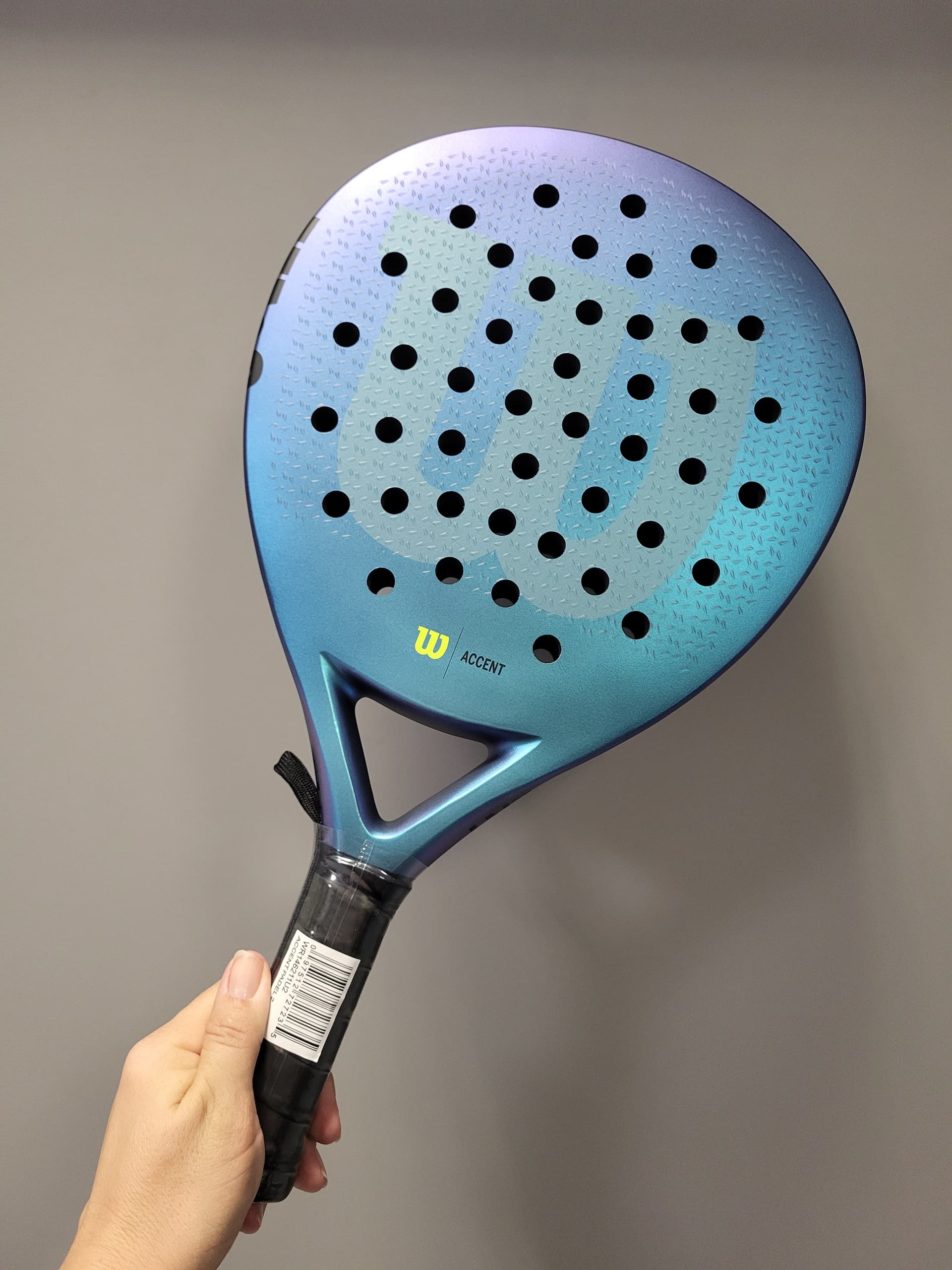 Ракетка падел Wilson Accent 361 gr (wr146211) - зображення 1