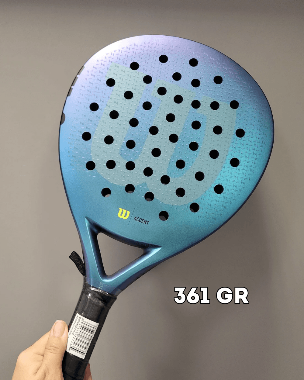 Ракетка падел Wilson Accent 361 gr (wr146211)