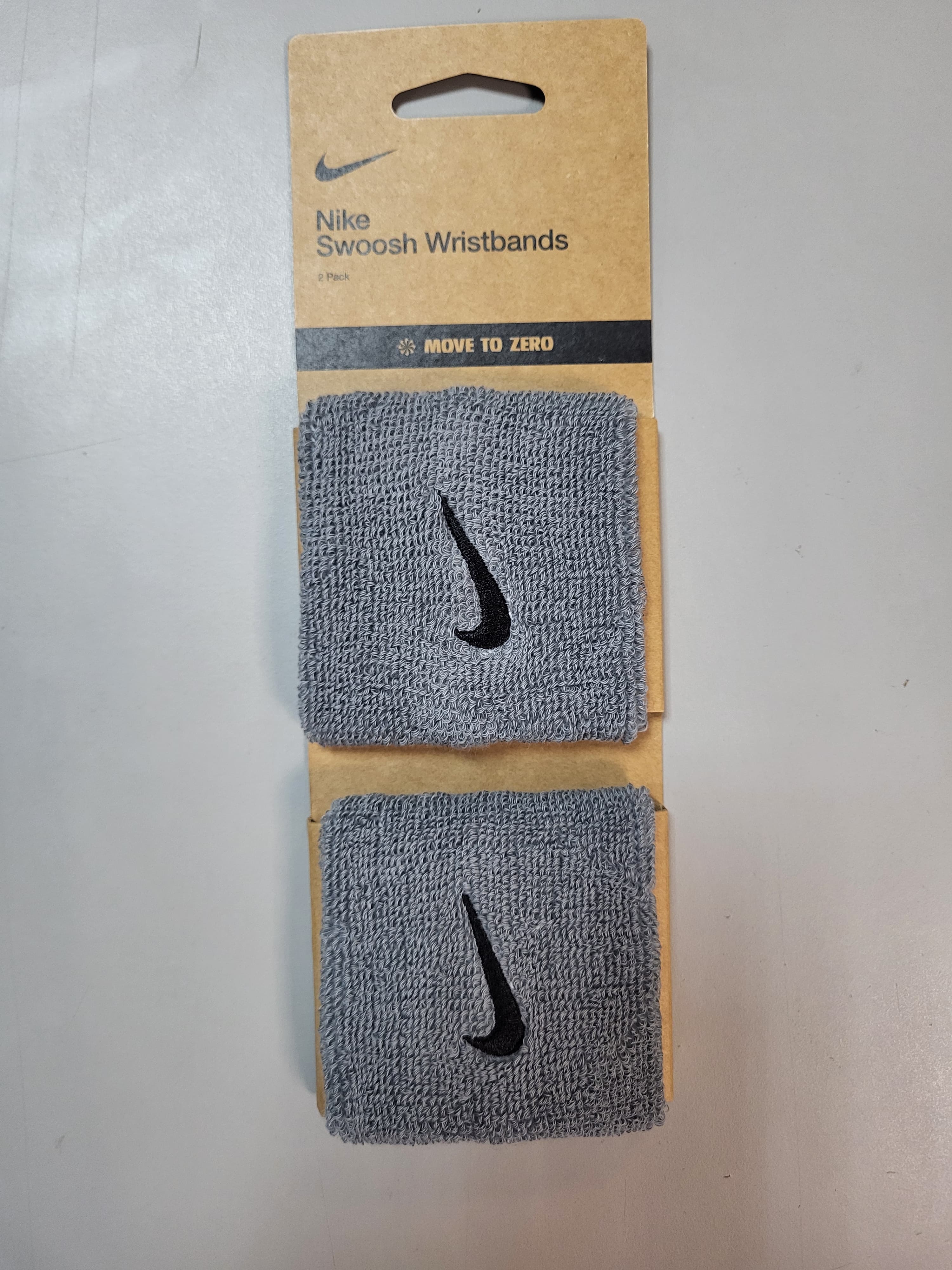 Напульсники Nike Swoosh Classic Wristband grey 2 шт (N.101.2405.005.OS)
