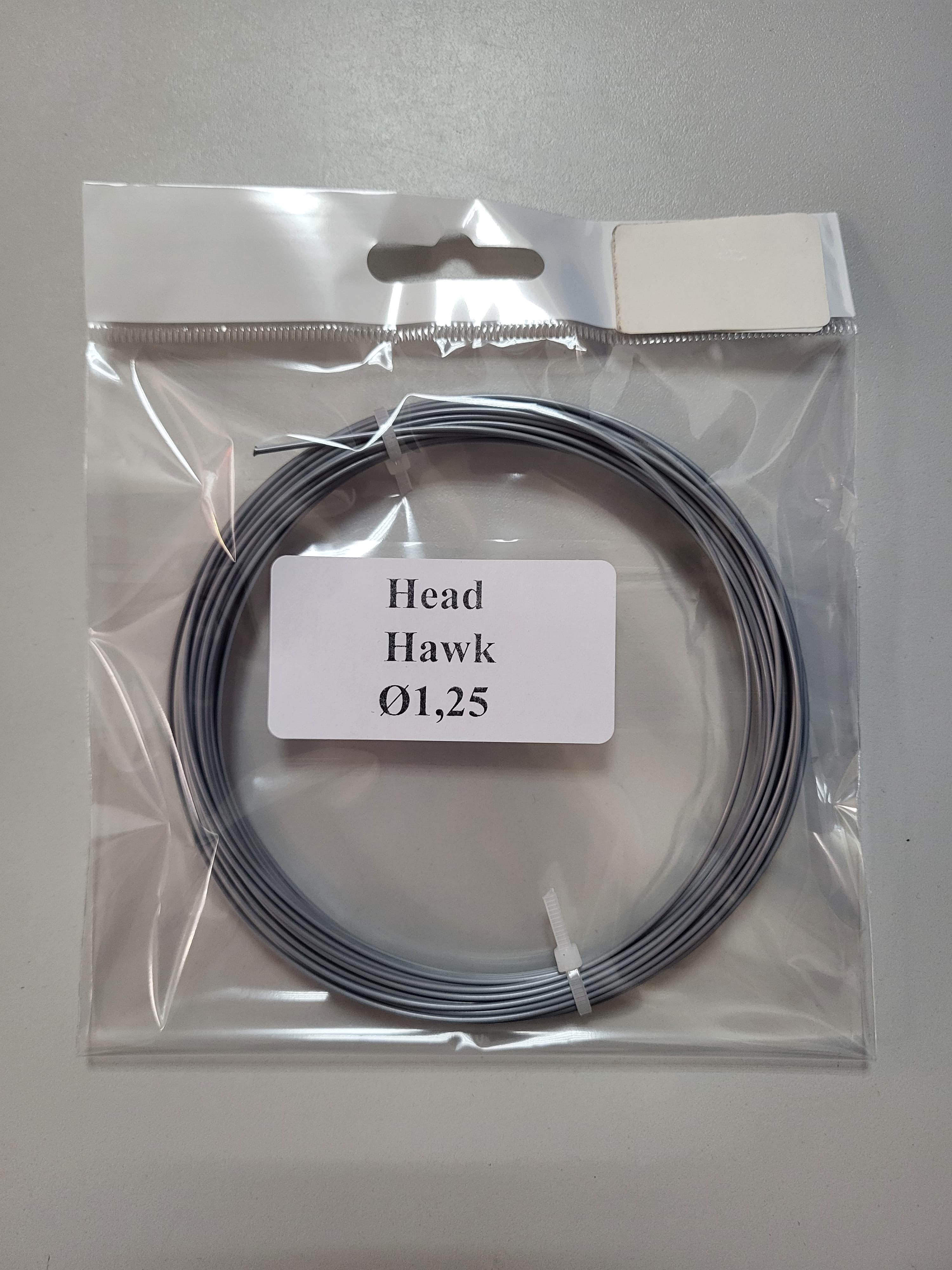 Струна 12 метрів Head Hawk 1.25 мм grey