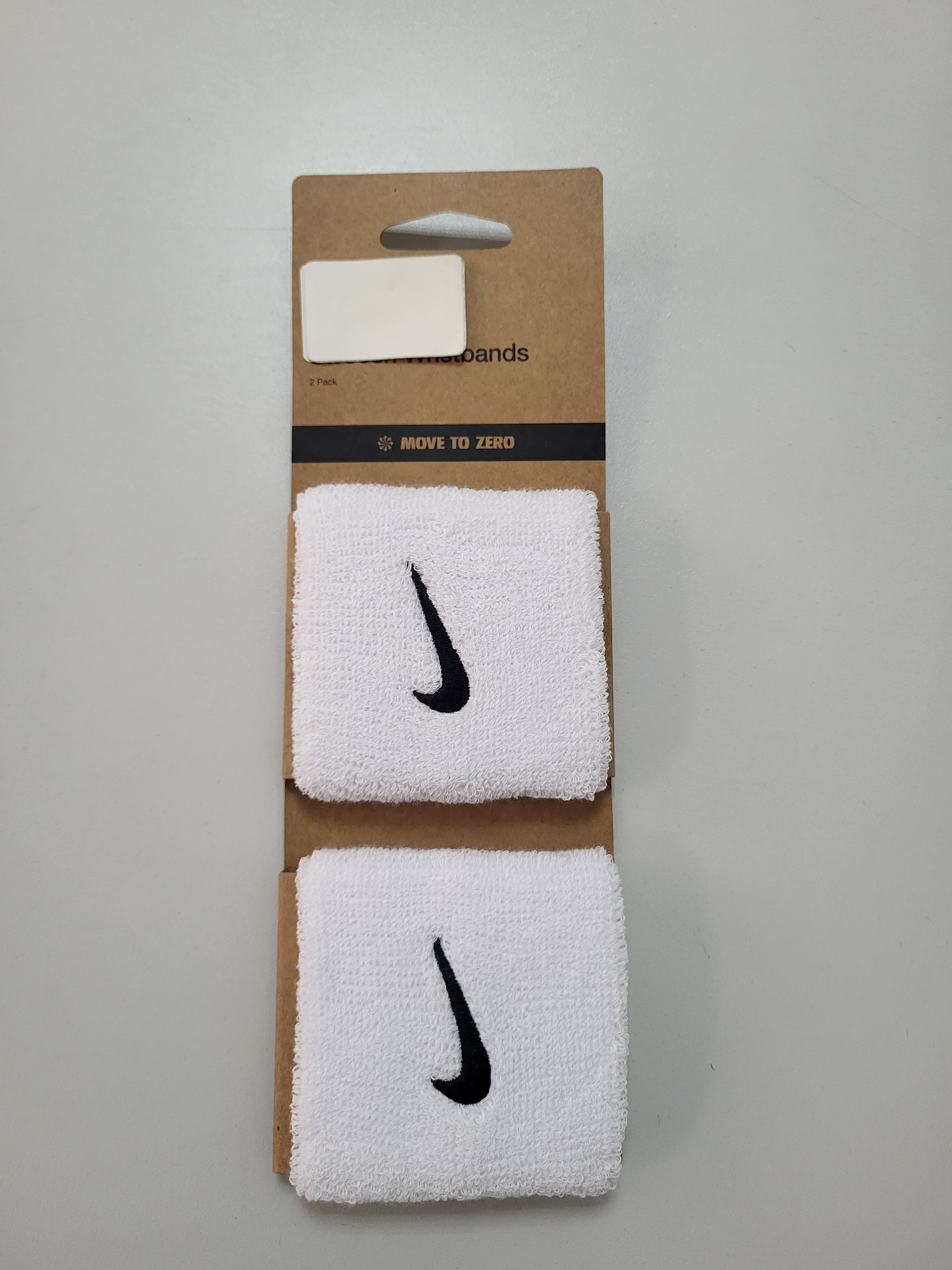 Напульсники Nike Swoosh Classic Wristband white 2 шт (N.101.2405.101.OS)