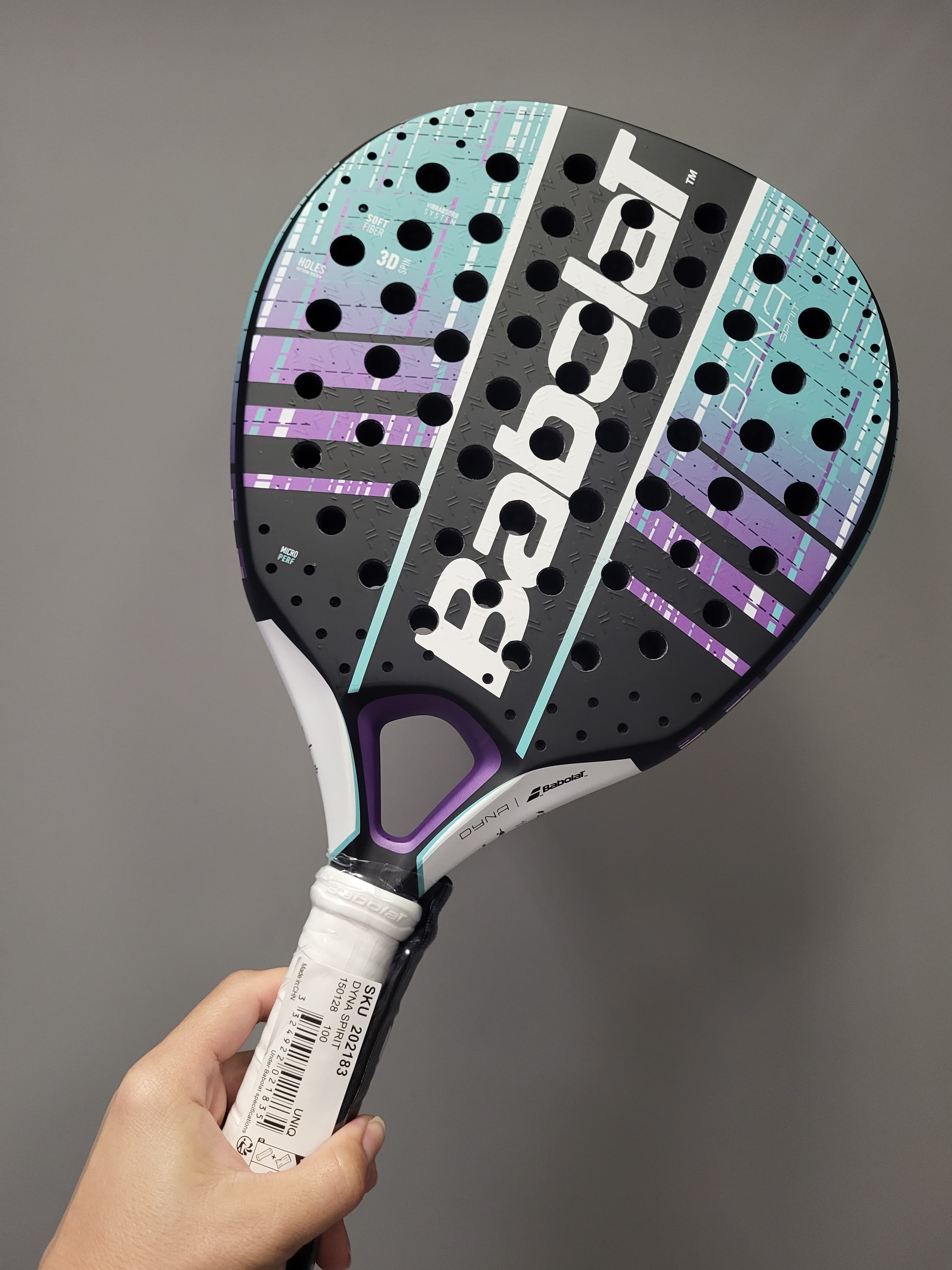 Ракетка падел Babolat Dyna Spirit 330 gr (150128-100)