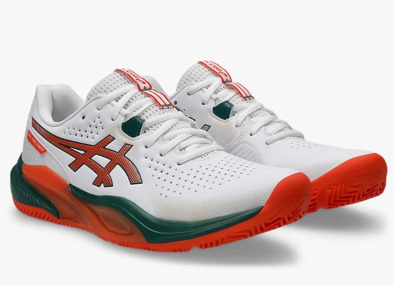 Кросівки чоловічі Asics Gel-Challenger 15 padel white/energy orange (1041A511-102) - зображення 1