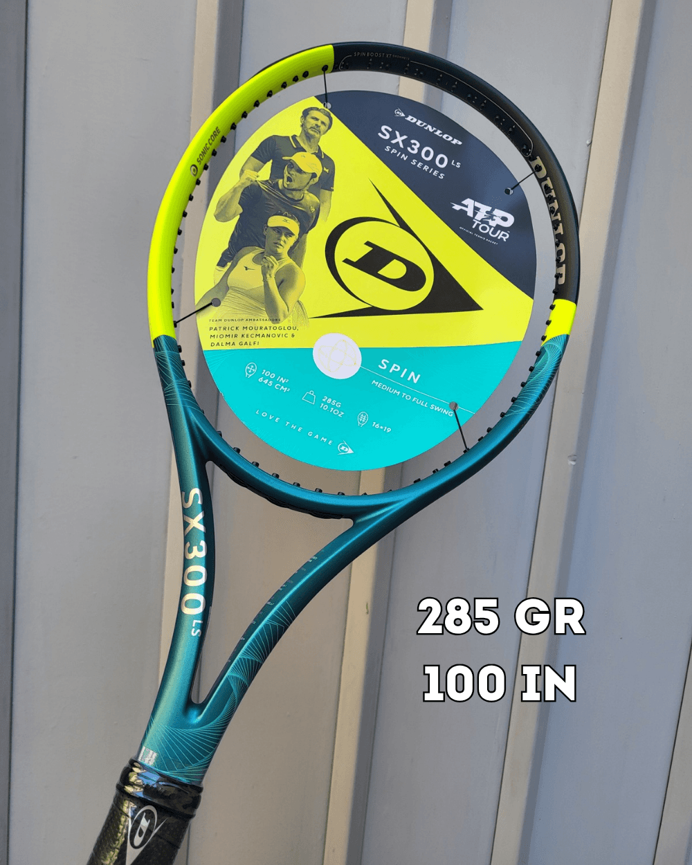 Ракетка теніс Dunlop SX300 LS 285 gr 2025 year