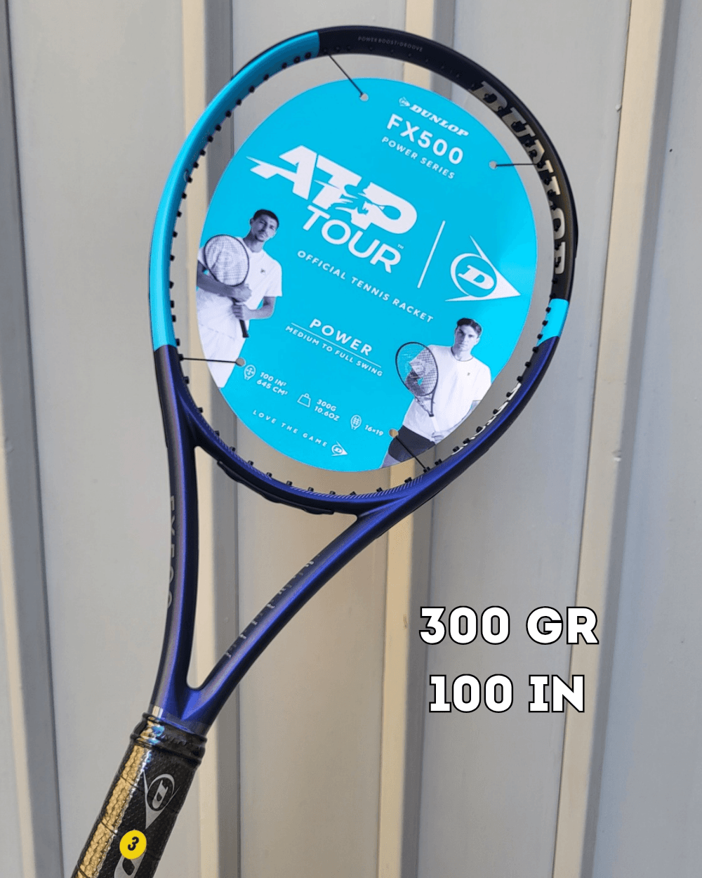 Ракетка теніс Dunlop FX 500 300 gr 2026 year (10369899)