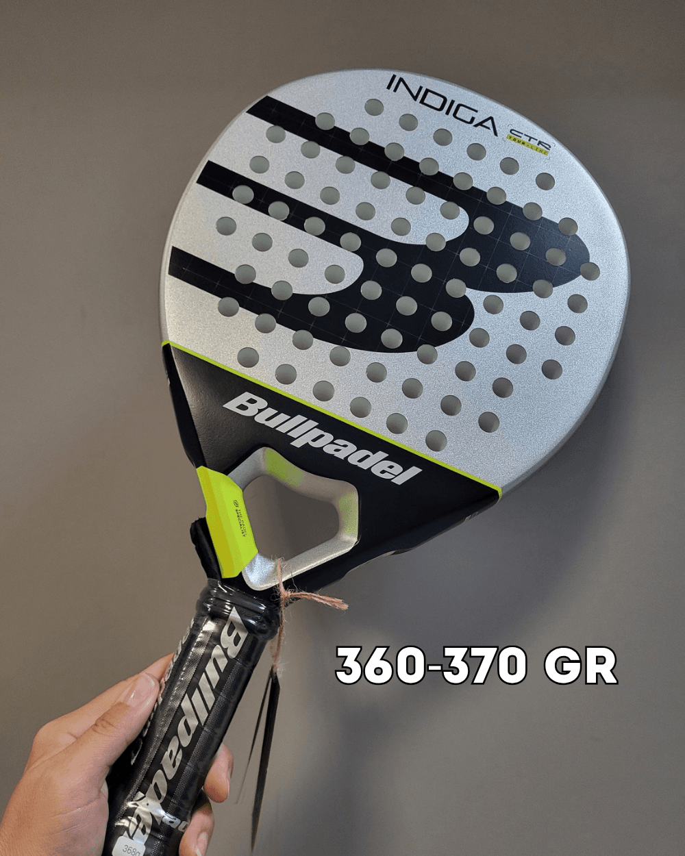 Ракетка падел Bullpadel Indiga Control 2026 year 360-370 gr (494417) - зображення 1