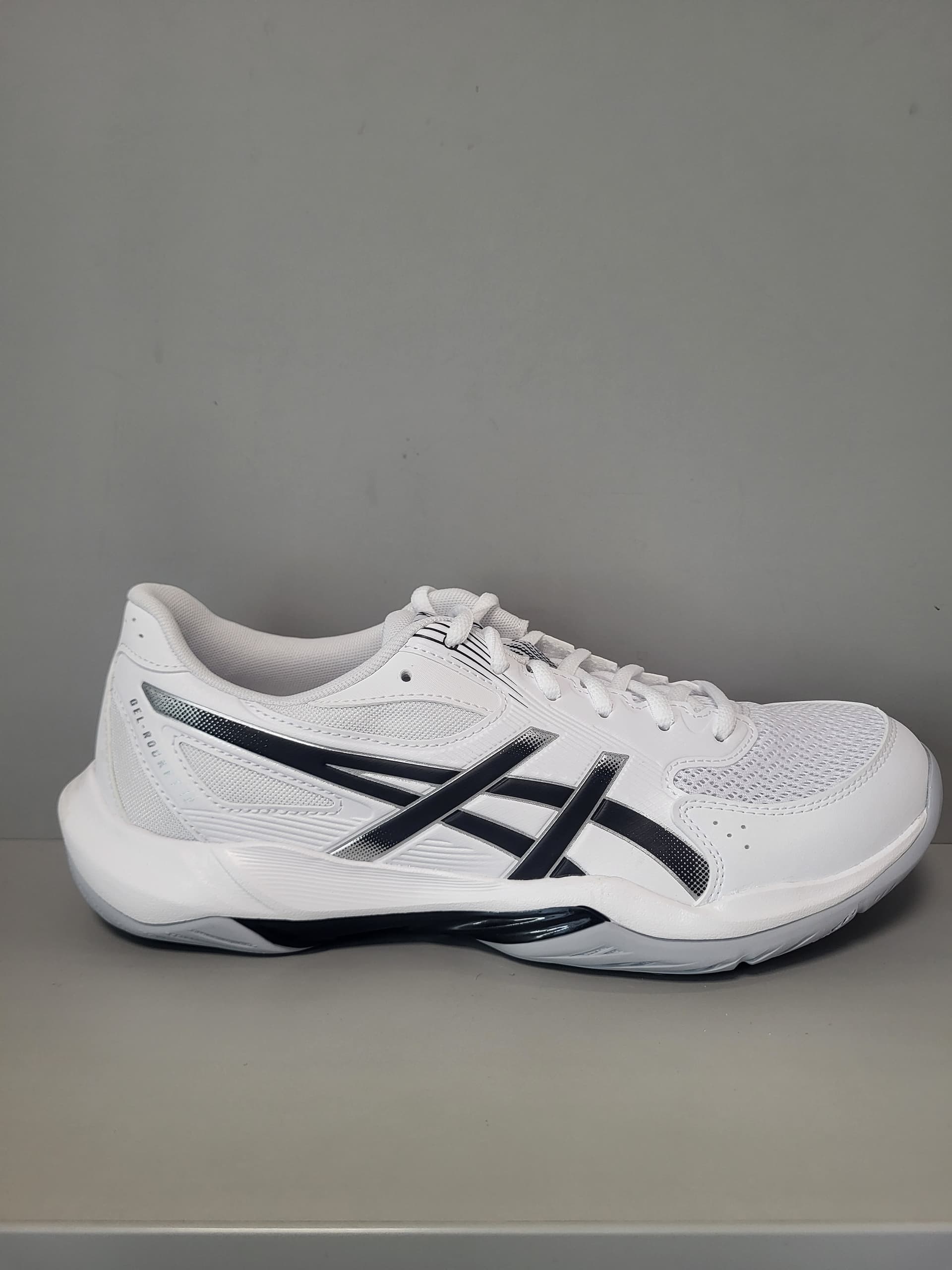 Кросівки сквош чол. Asics Rocket 12 white/black (1071A116-101) - зображення 1