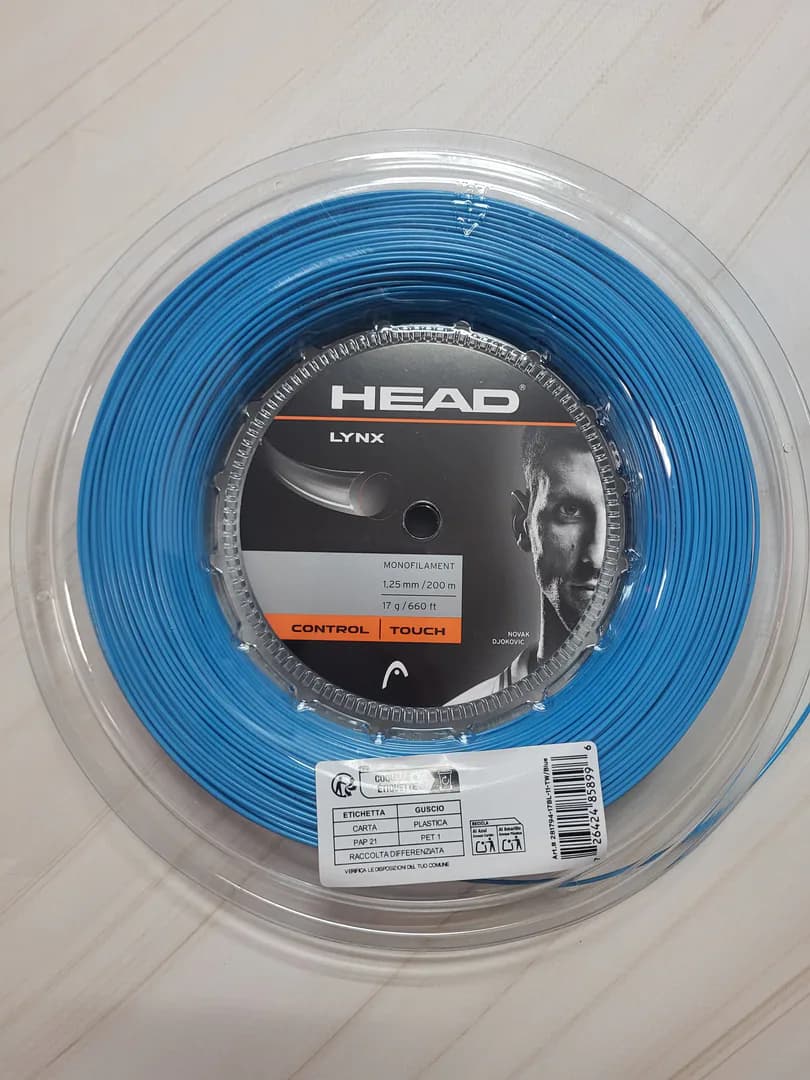 Струна 12 метрів Head Lynx blue 1.25 мм - зображення 1
