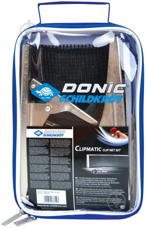 Сітка для пінг-понгу Donic Clipmatic (808335)