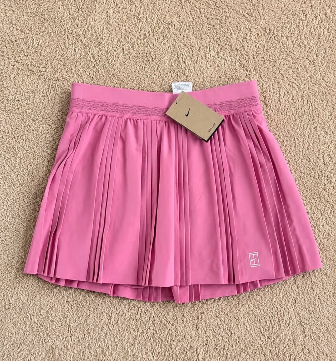 Спідниця з шортами Nike Advantage Ace skirt HR pleated pink (FZ6512-641) - зображення 1