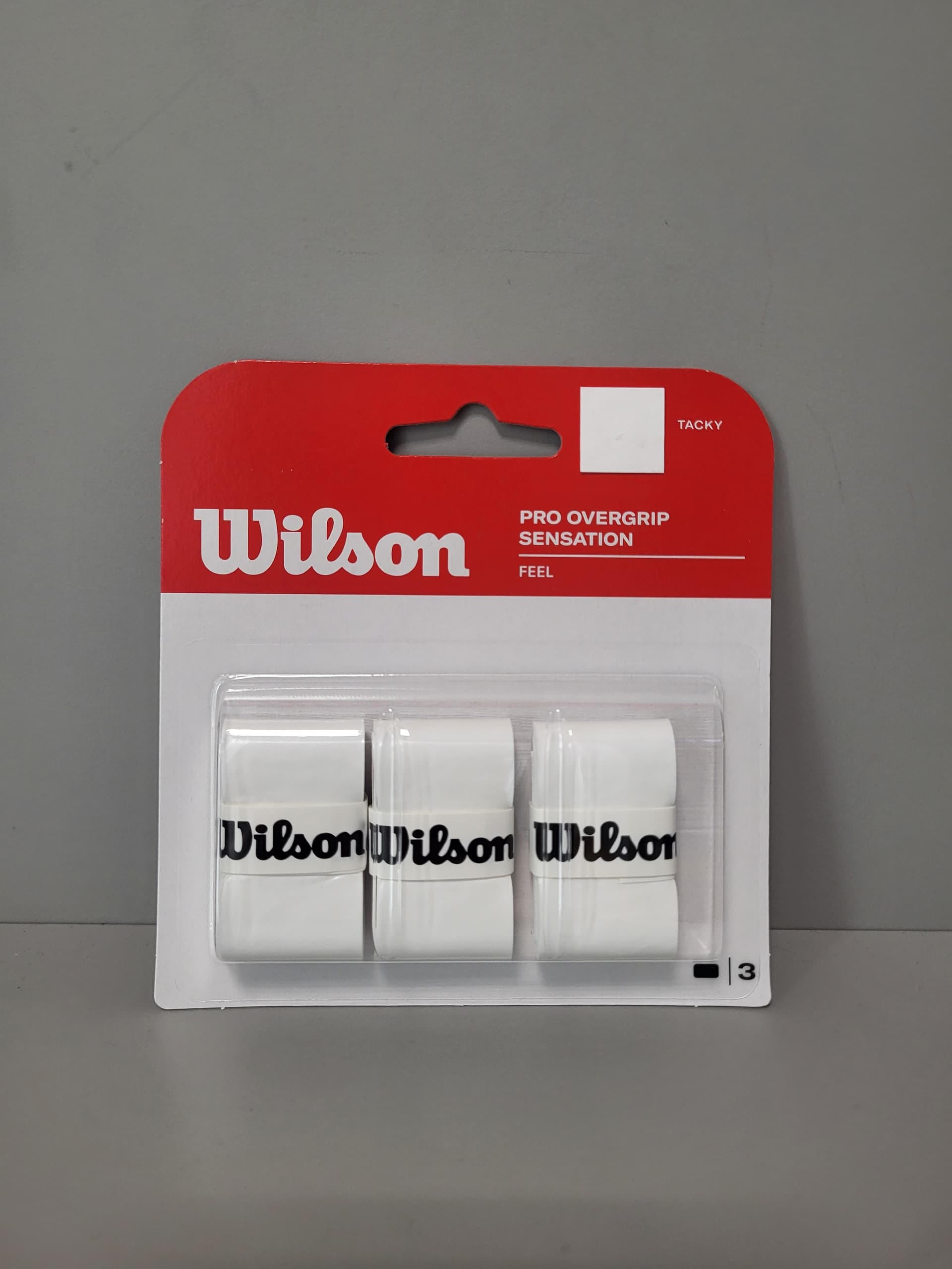 Обмотки Wilson Pro overgrip sensation white 3 шт (wrz4010) - зображення 1