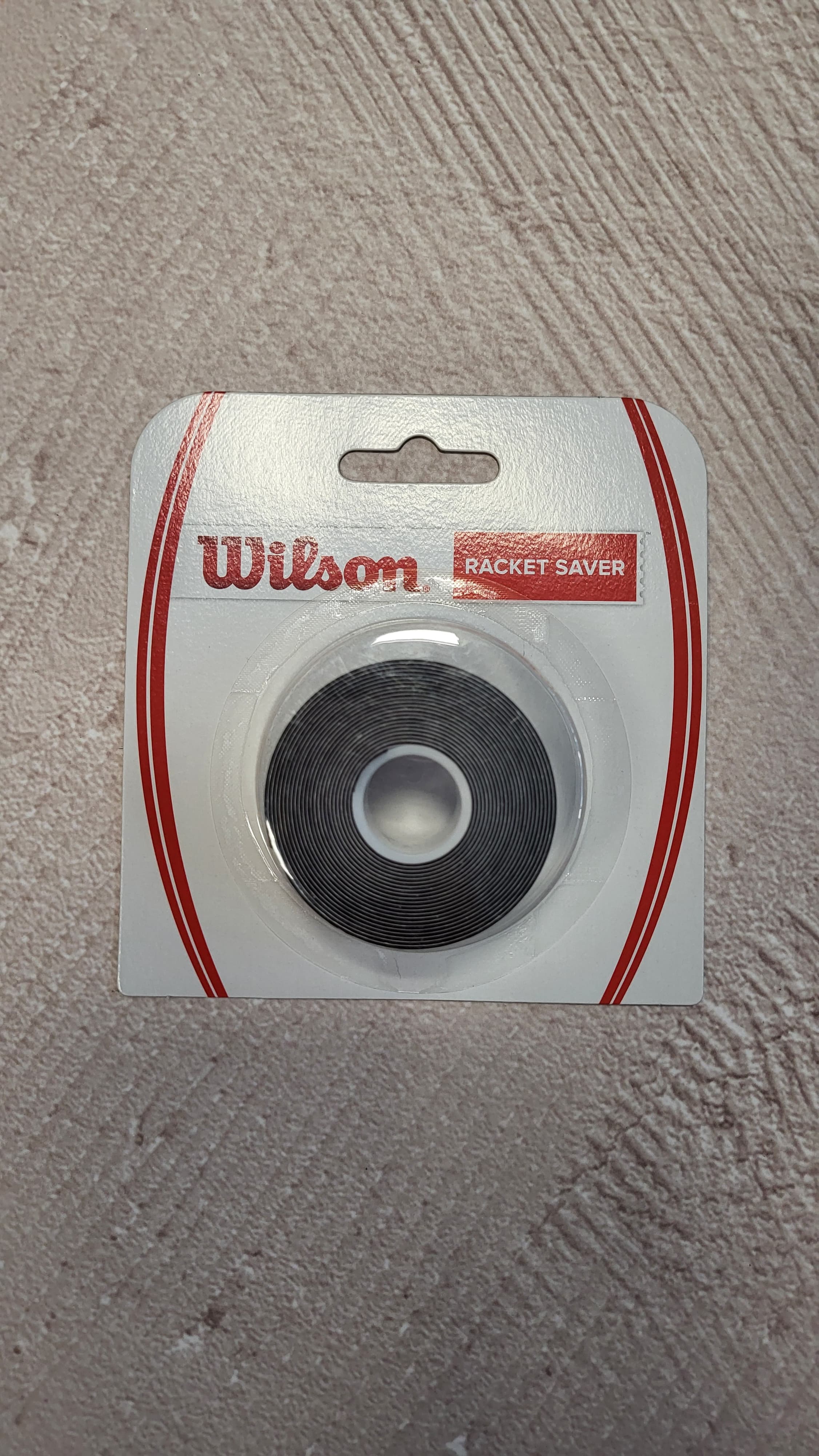 Захист на обод ракетки (стрічка захистна) Wilson Racket Saver black (WRZ522800)