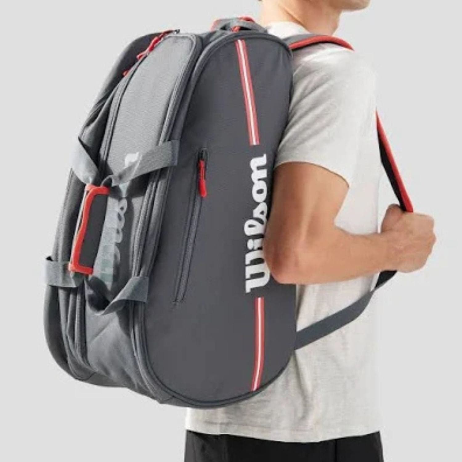 Чохол-сумка Wilson Team Padel bag dark-grey (wr8908701001) - зображення 1