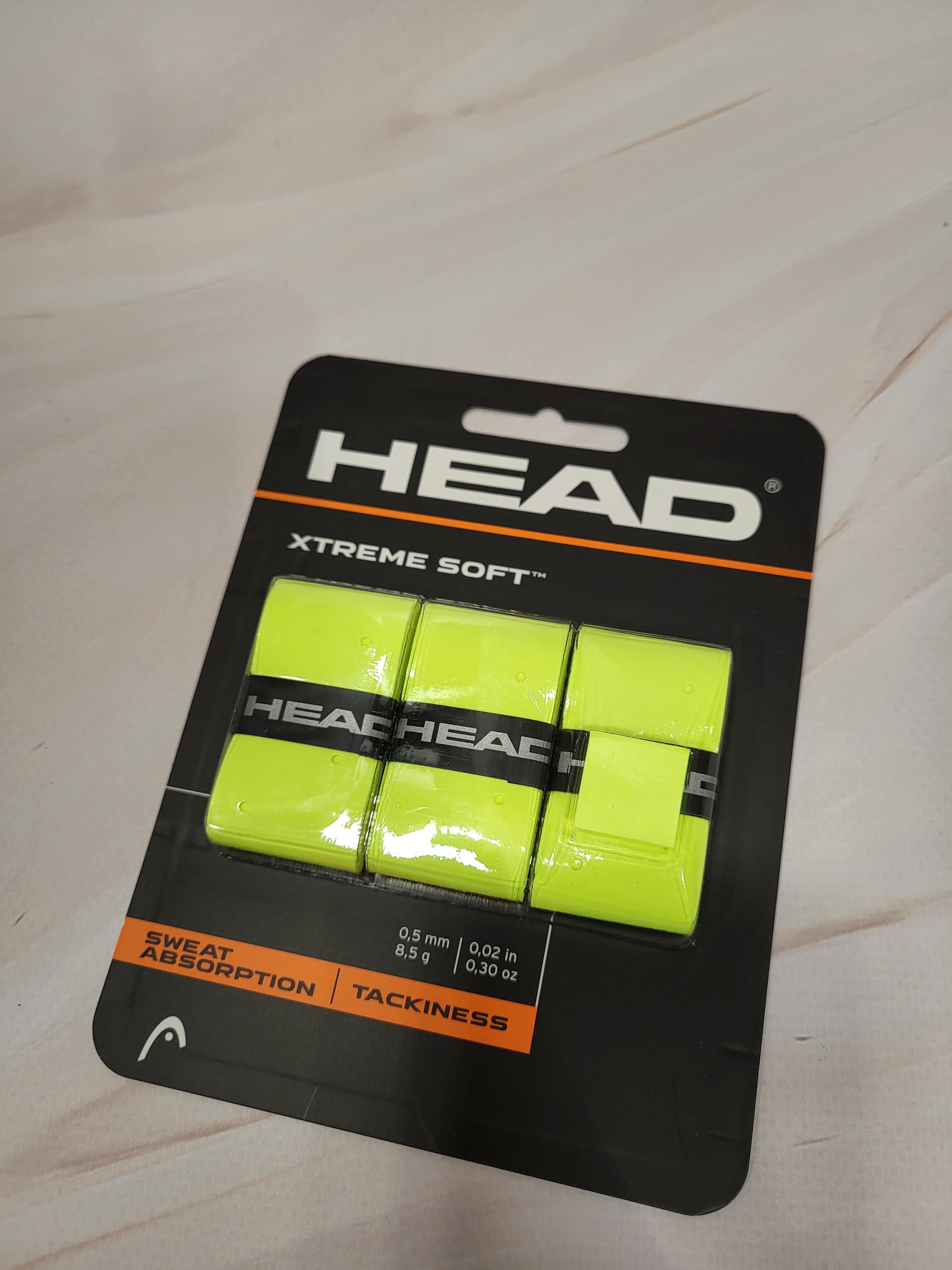 Обмотки Head Xtreme soft yellow 3 шт - зображення 1