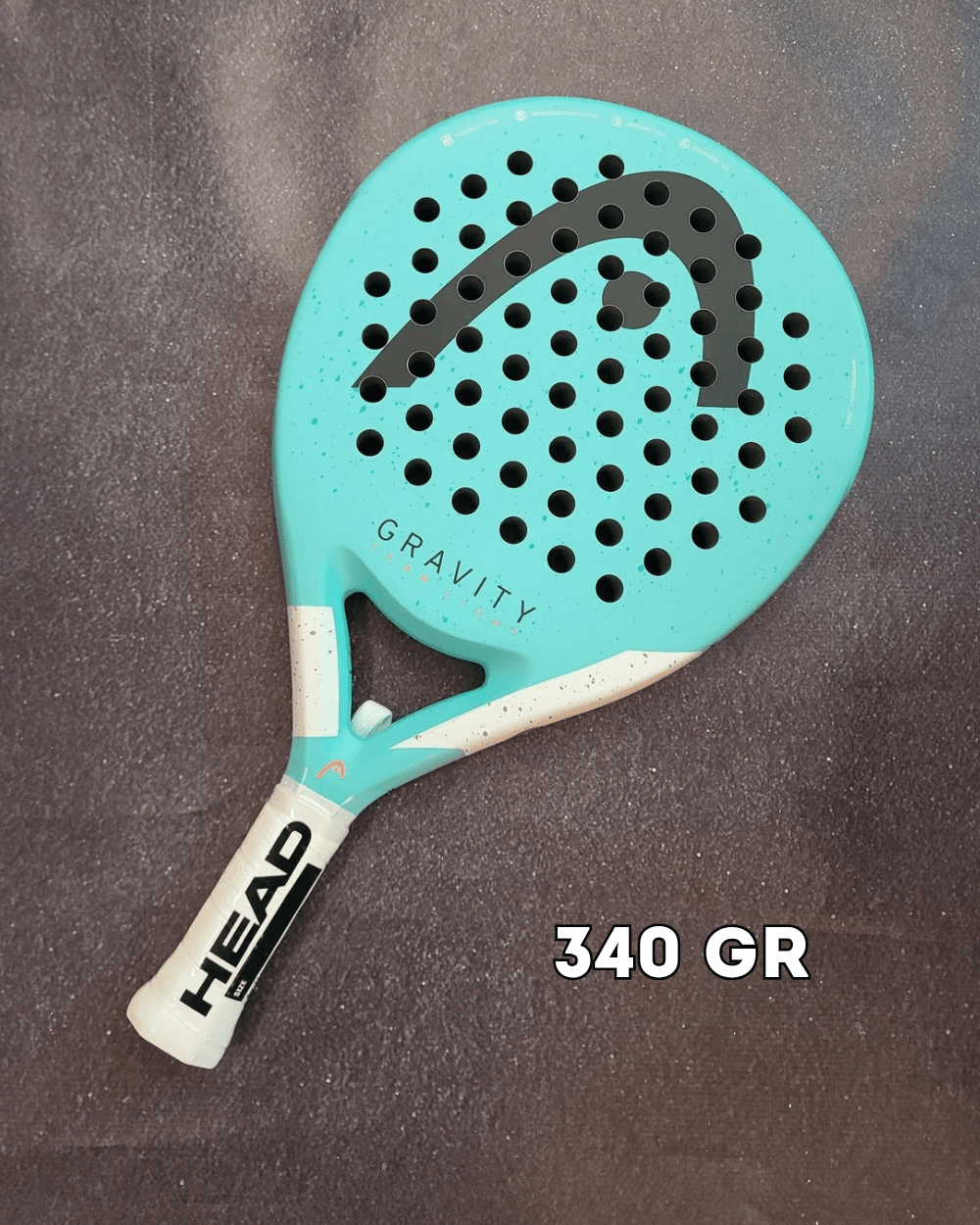 Ракетка падел Head Gravity team light 340 gr 2024 year м'ячі у подарунок (224064) - зображення 1
