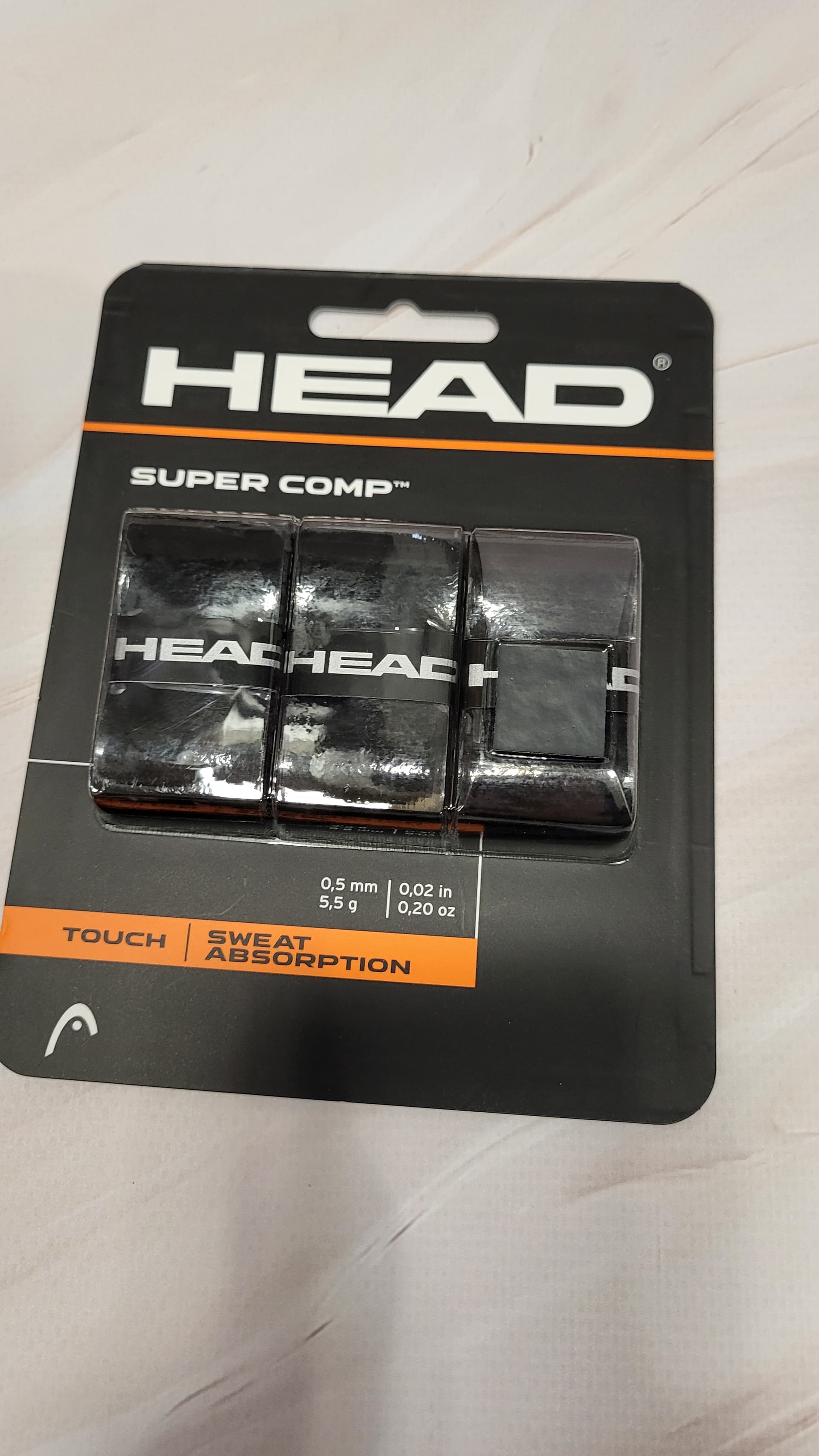 Обмотки Head Super comp black 3 шт - зображення 1