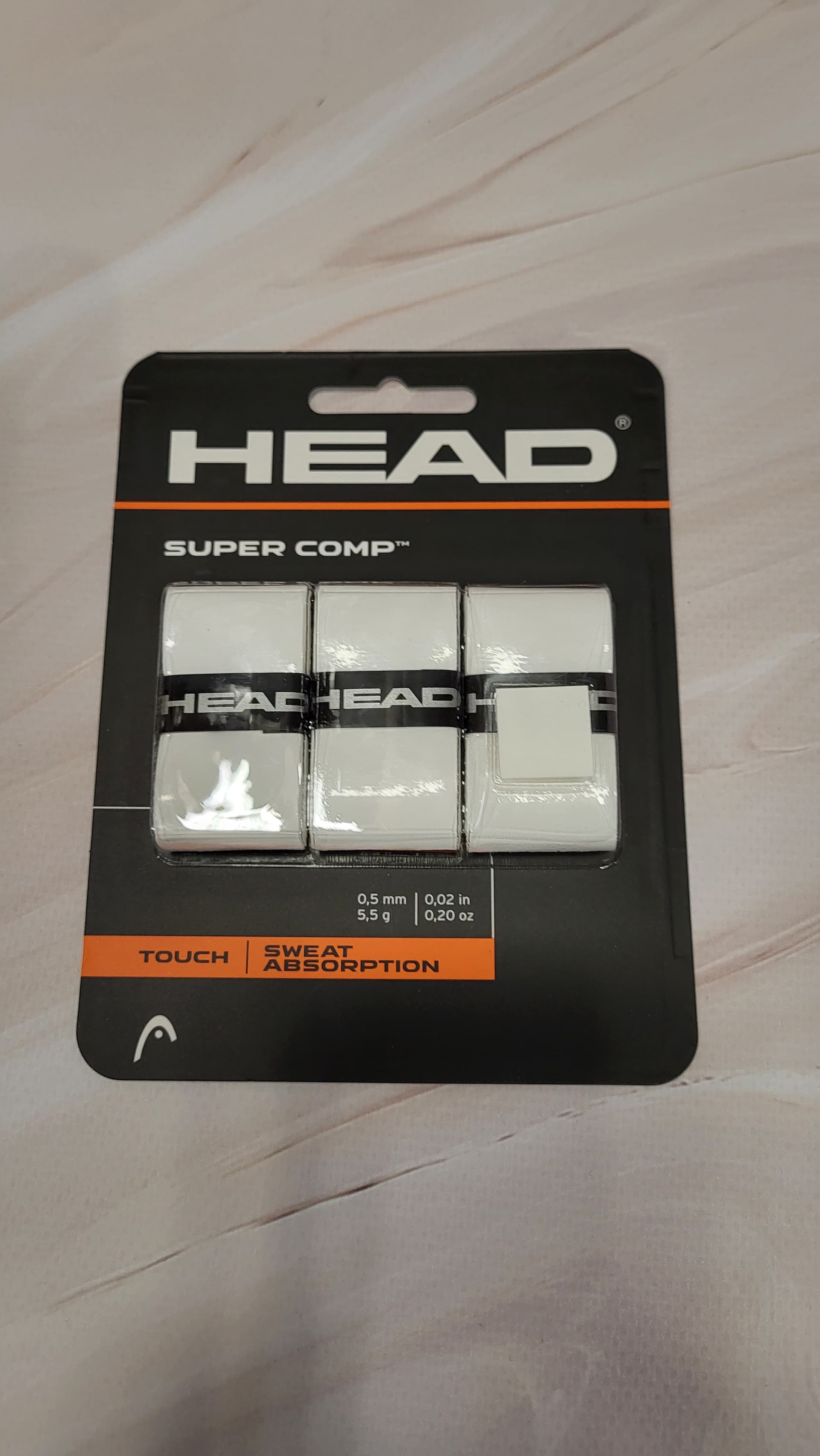 Обмотки Head Super comp white 3 шт - зображення 1