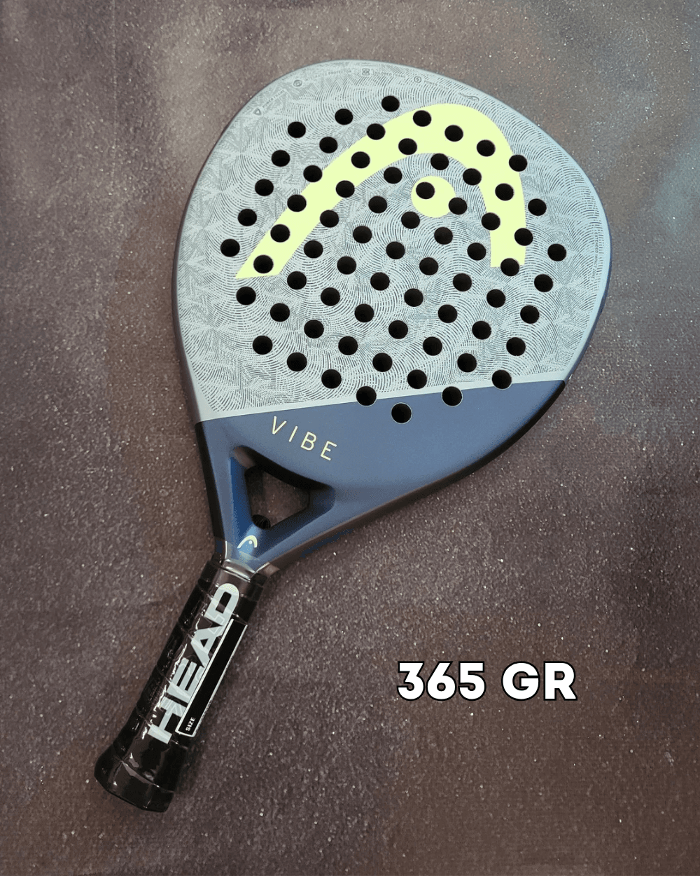 Ракетка падел Head Vibe blue/yelow 365 gr 2026 year м'ячі у подарунок (226106) - зображення 1