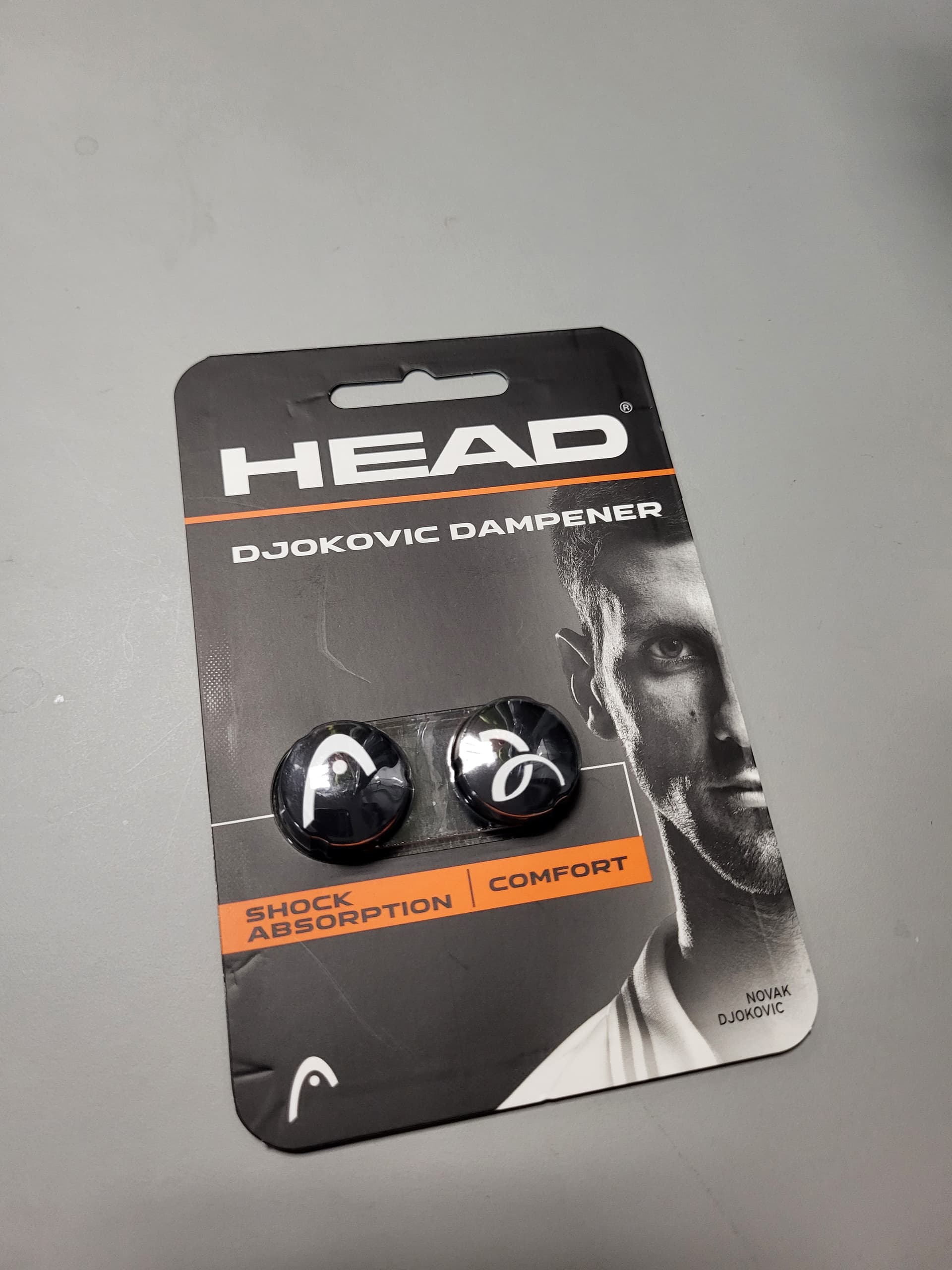 Віброгасники 2 шт Head Djokovich Dampener black - зображення 1