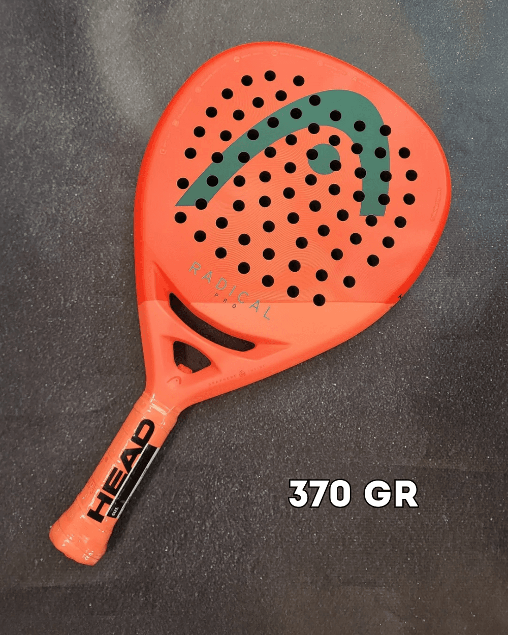 Ракетка падел Head Radical Pro 370 gr 2026 year м'ячі у подарунок(222036) - зображення 1