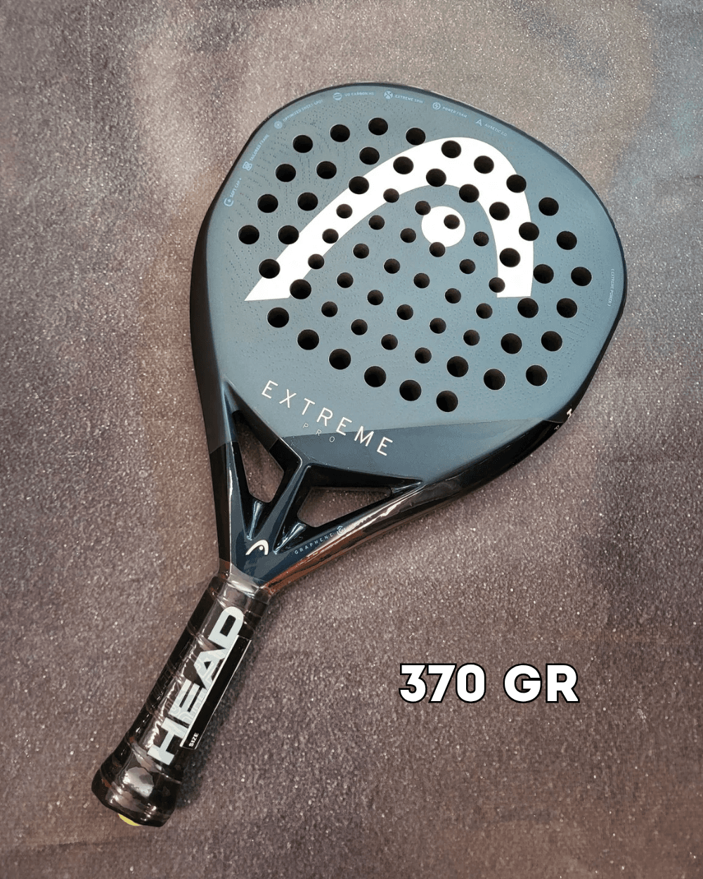 Ракетка падел Head Extreme pro 370 gr 2025 year м'ячі у подарунок (223125) - зображення 1