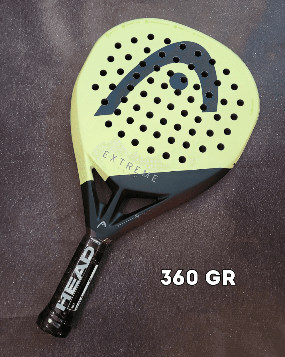 Ракетка падел Head Extreme team 360 gr 2025 year м'ячі у подарунок (223145)